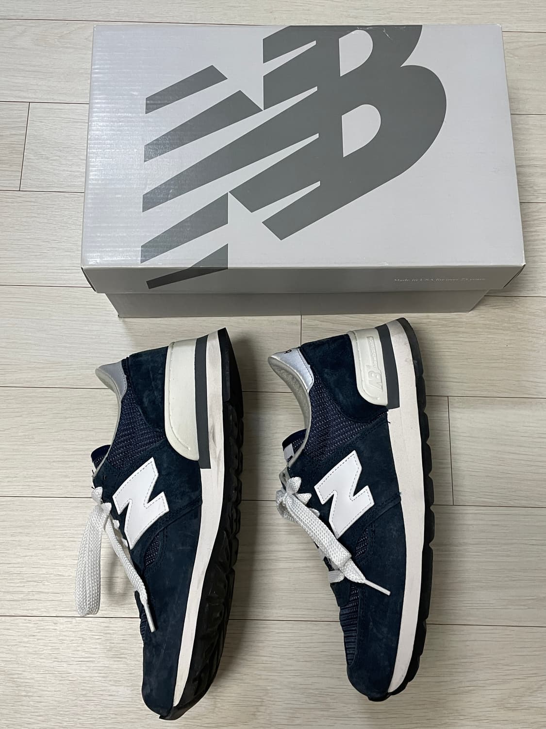 [270]뉴발란스 990v1 네이비 상품이미지4