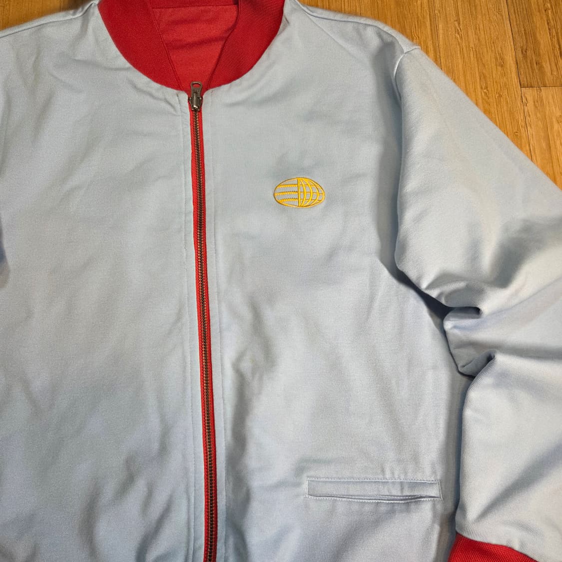 00s 아디다스 복각 월드마크 리버시블 트랙 져지 (S) 상품이미지4