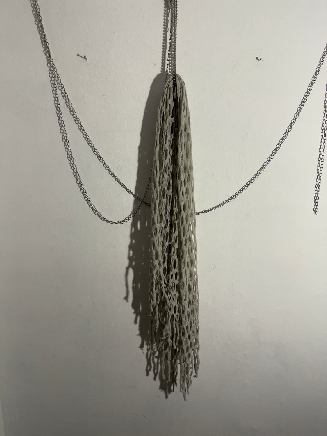 zucca 피쉬넷 메쉬 니트 머플러 상품이미지1