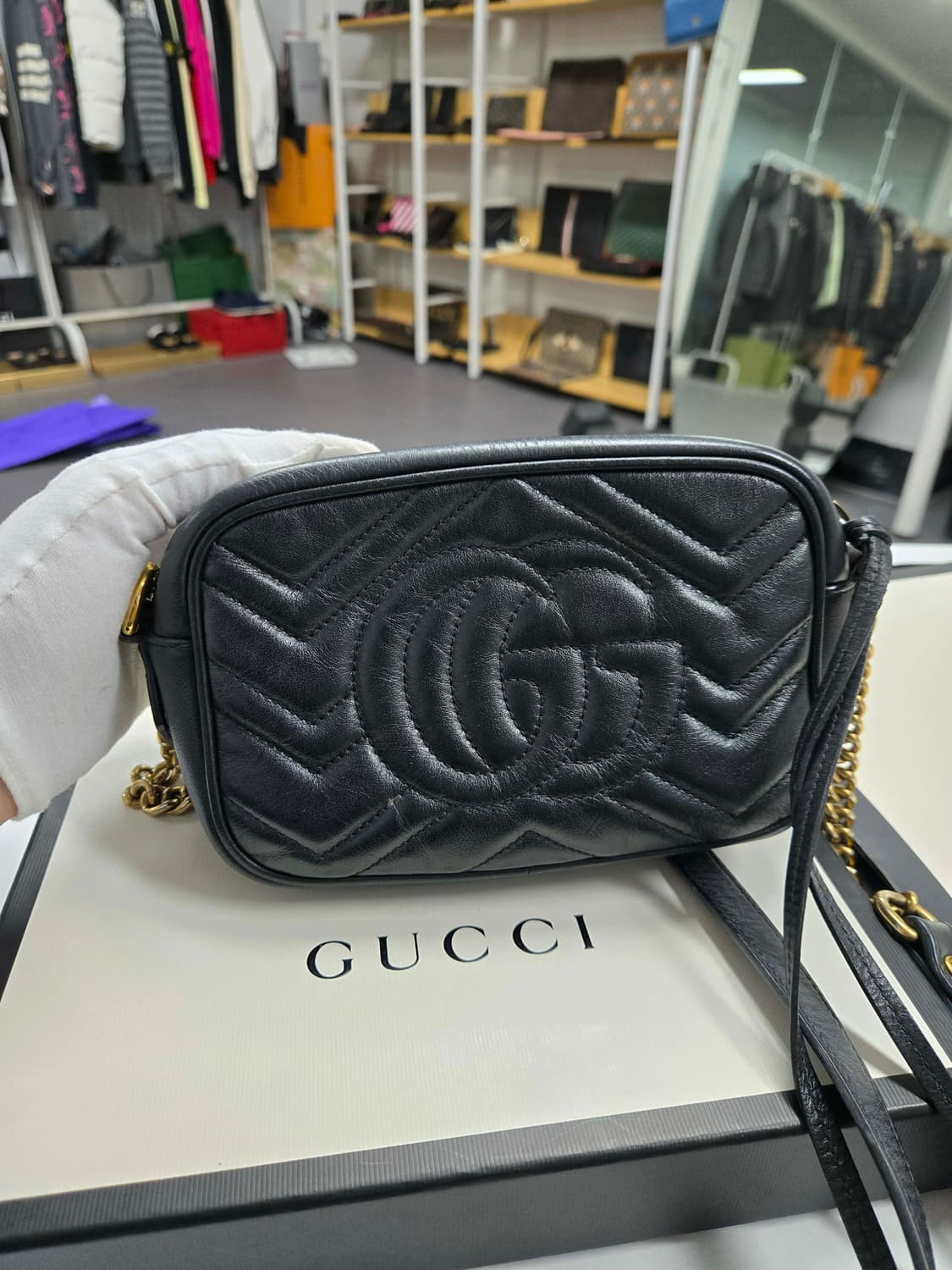 [A급컨디션]구찌 마틀라세 숄더백 상품이미지2