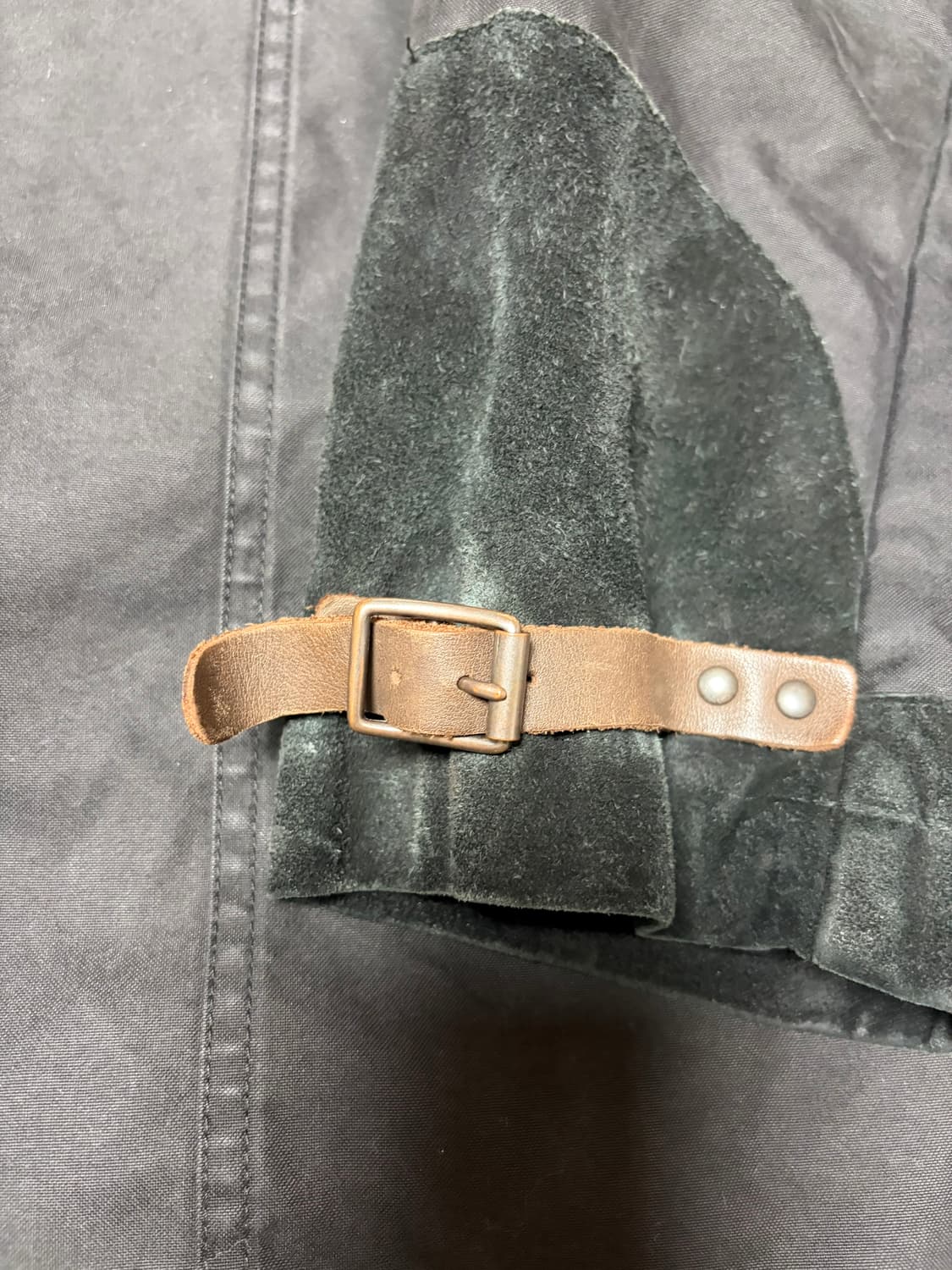 (M) 폴로 랄프로렌 파이어맨 덱 버클 코트 블랙 상품이미지2