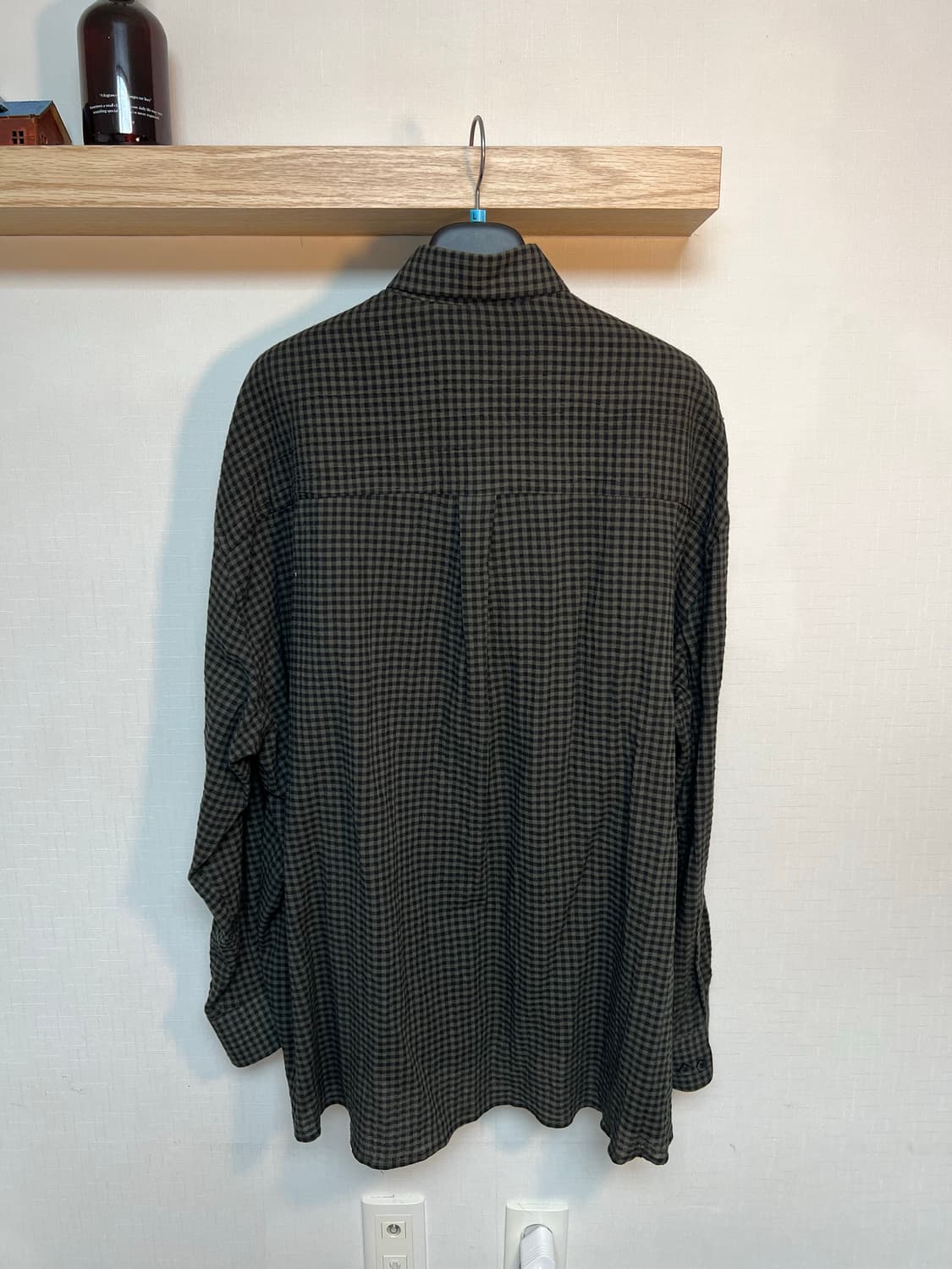 로파이 깅엄체크 셔츠 상품이미지2