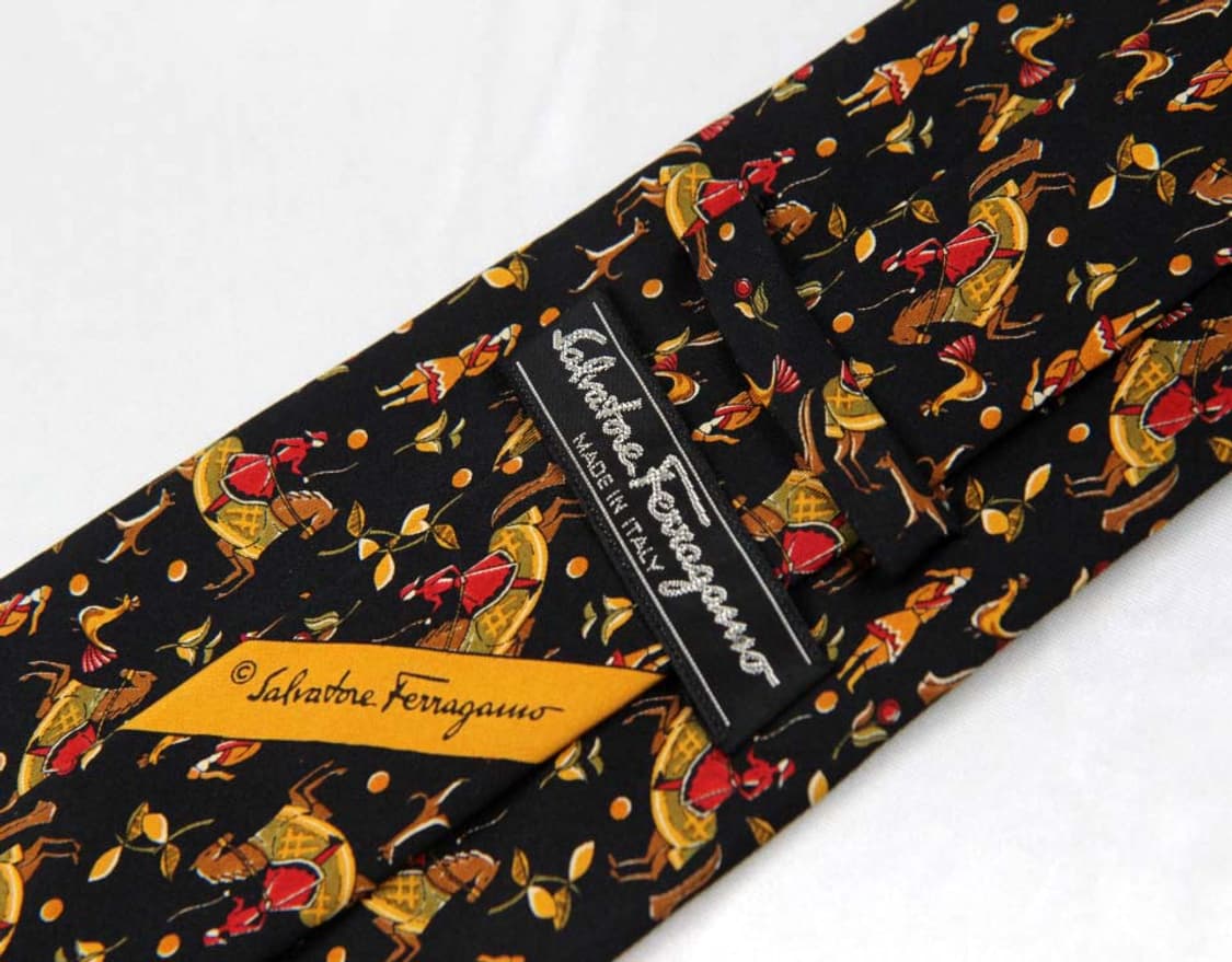 페라가모 9.3cm A+등급 남자 명품 넥타이 상품이미지3