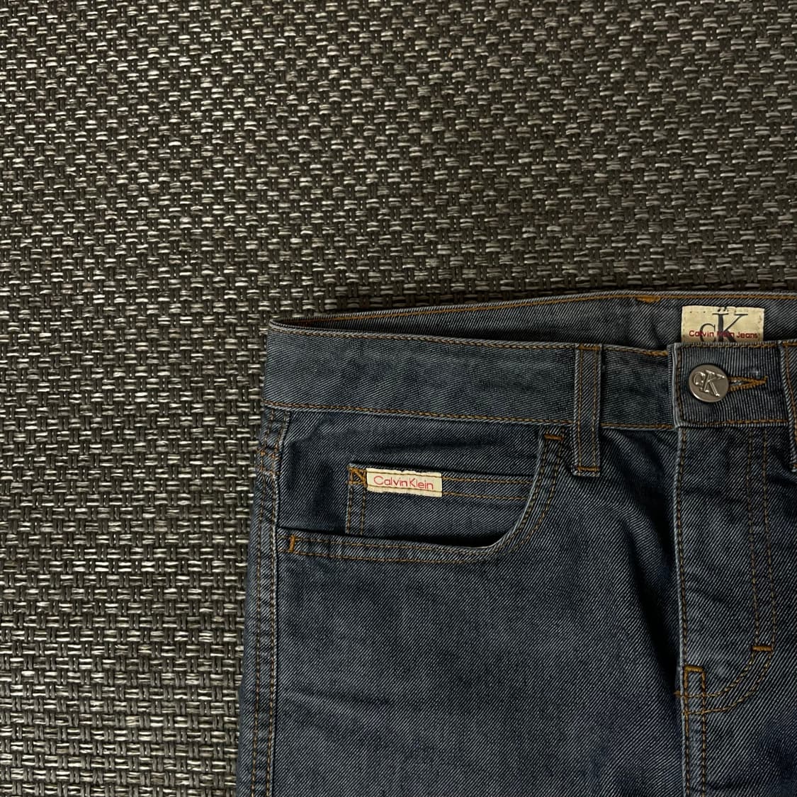 28) 캘빈클라인 워싱 데님 팬츠 상품이미지3