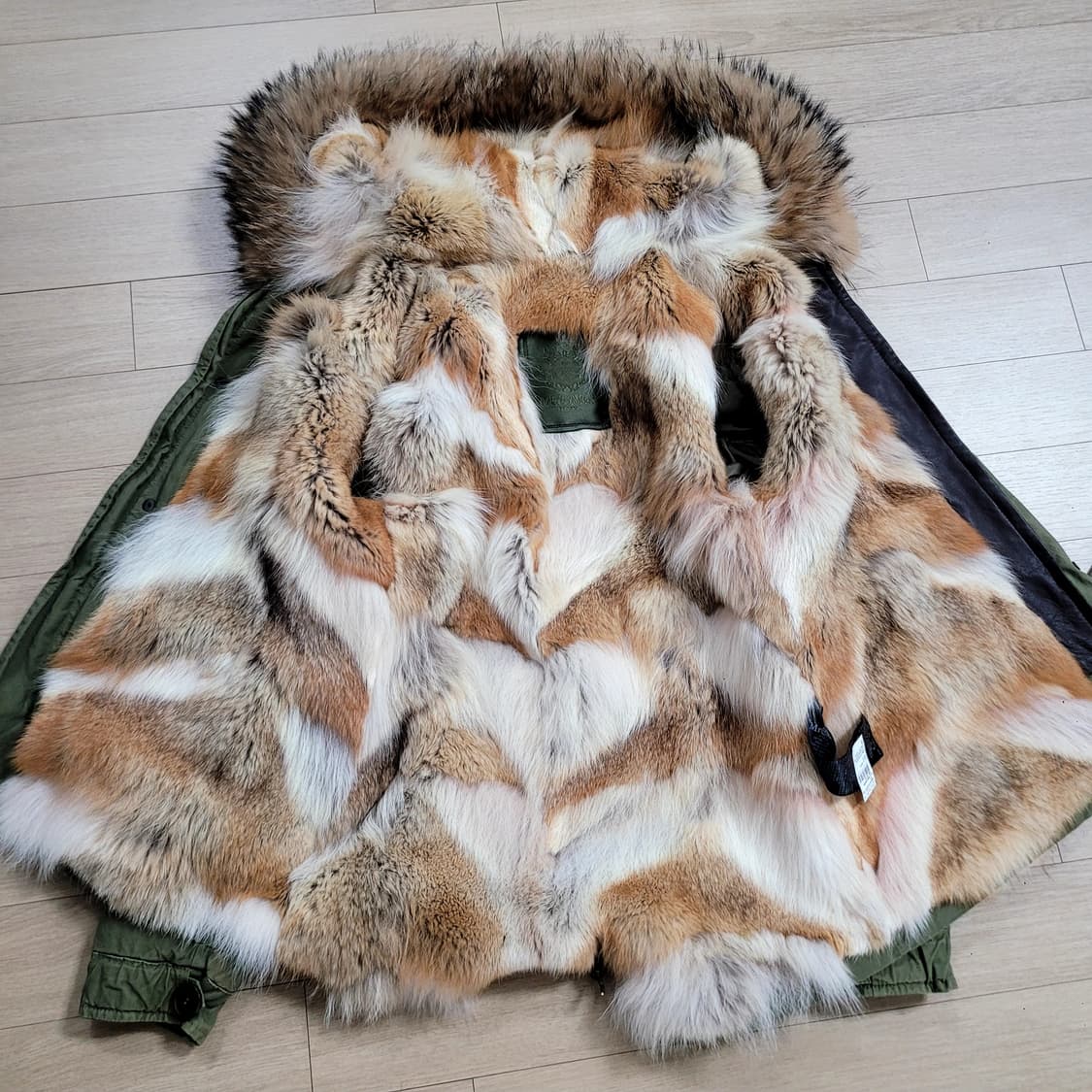 미스터미세스퍼 야상퍼자켓(백화점판) 상품이미지8