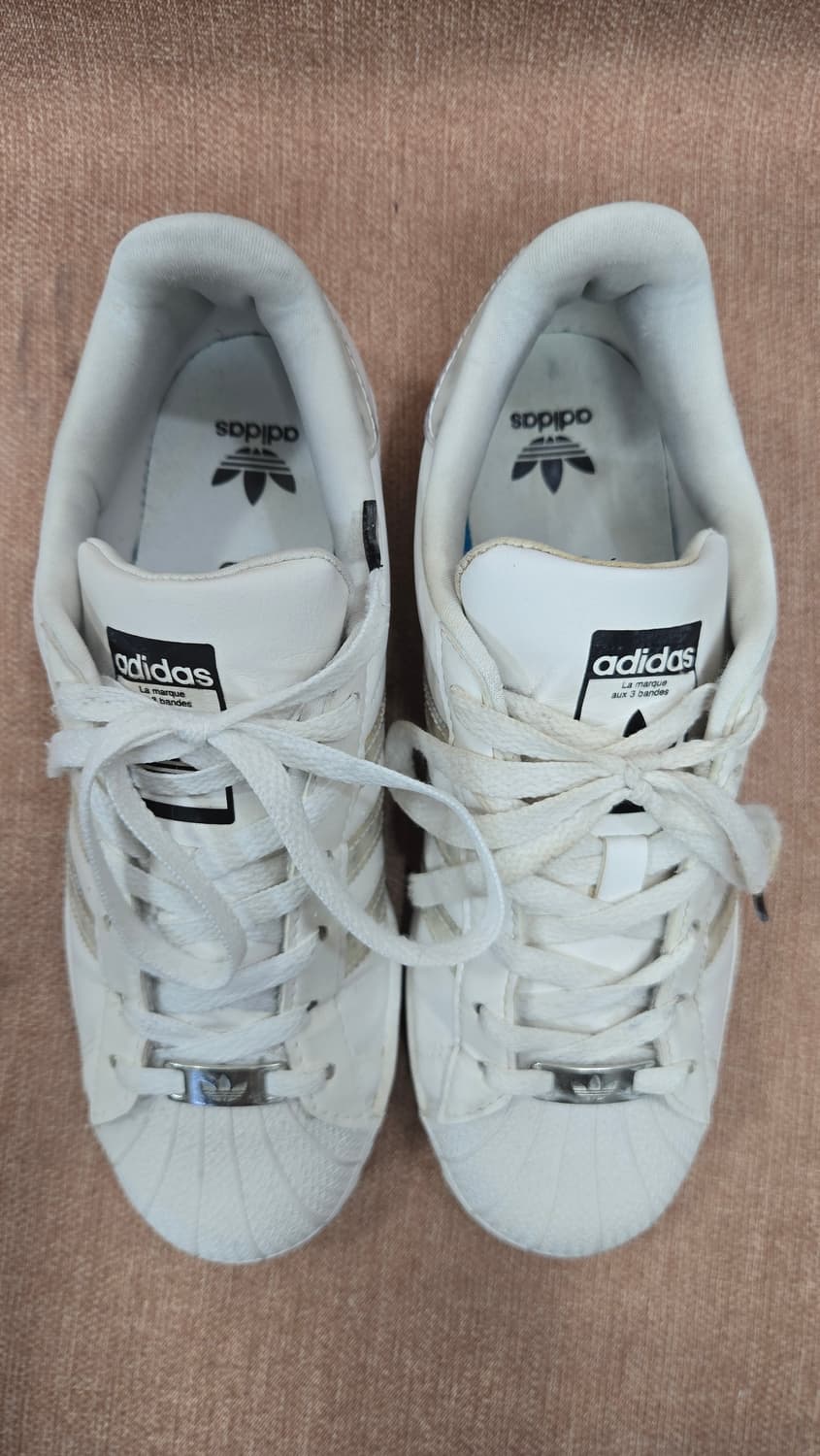 아디다스 240mm-  슈퍼스타 화이트 스니커즈   상품이미지2