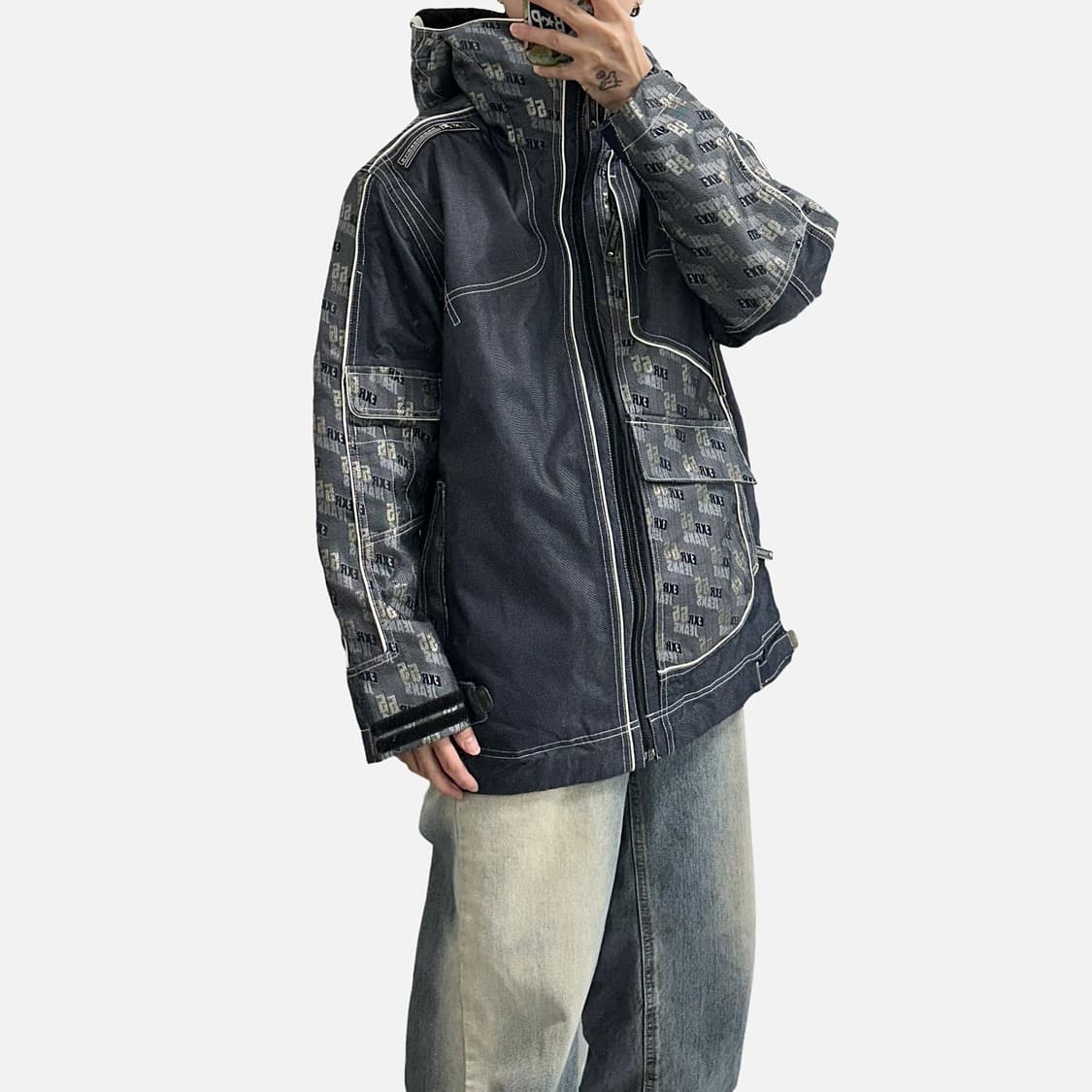 EXR 빈티지 스키 보드복 자켓 상품이미지2