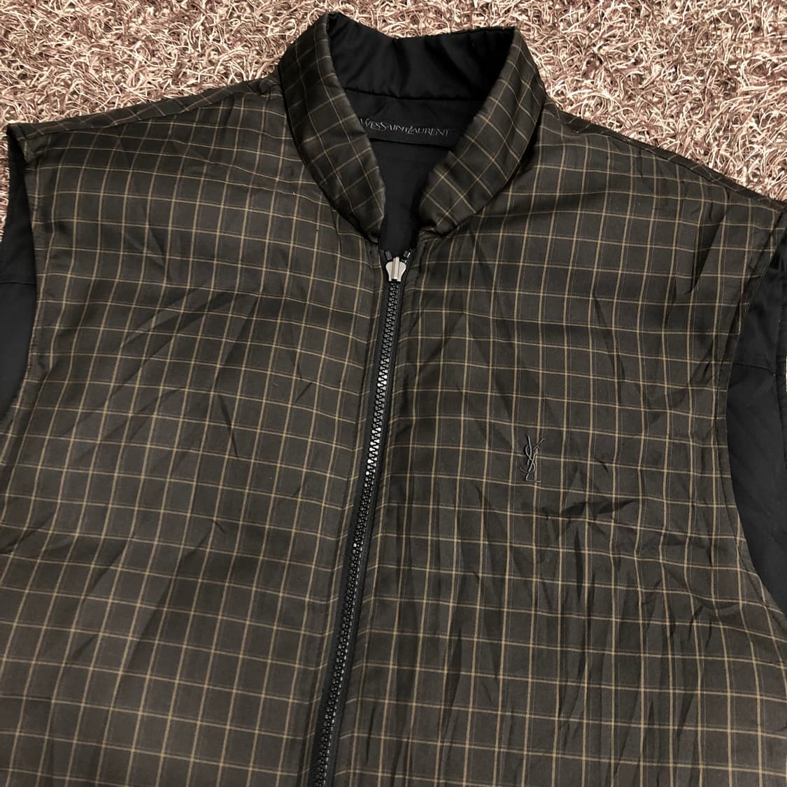 입생로랑 아카이브 YSL 덕다운 리버시블 패딩 조끼 상품이미지5