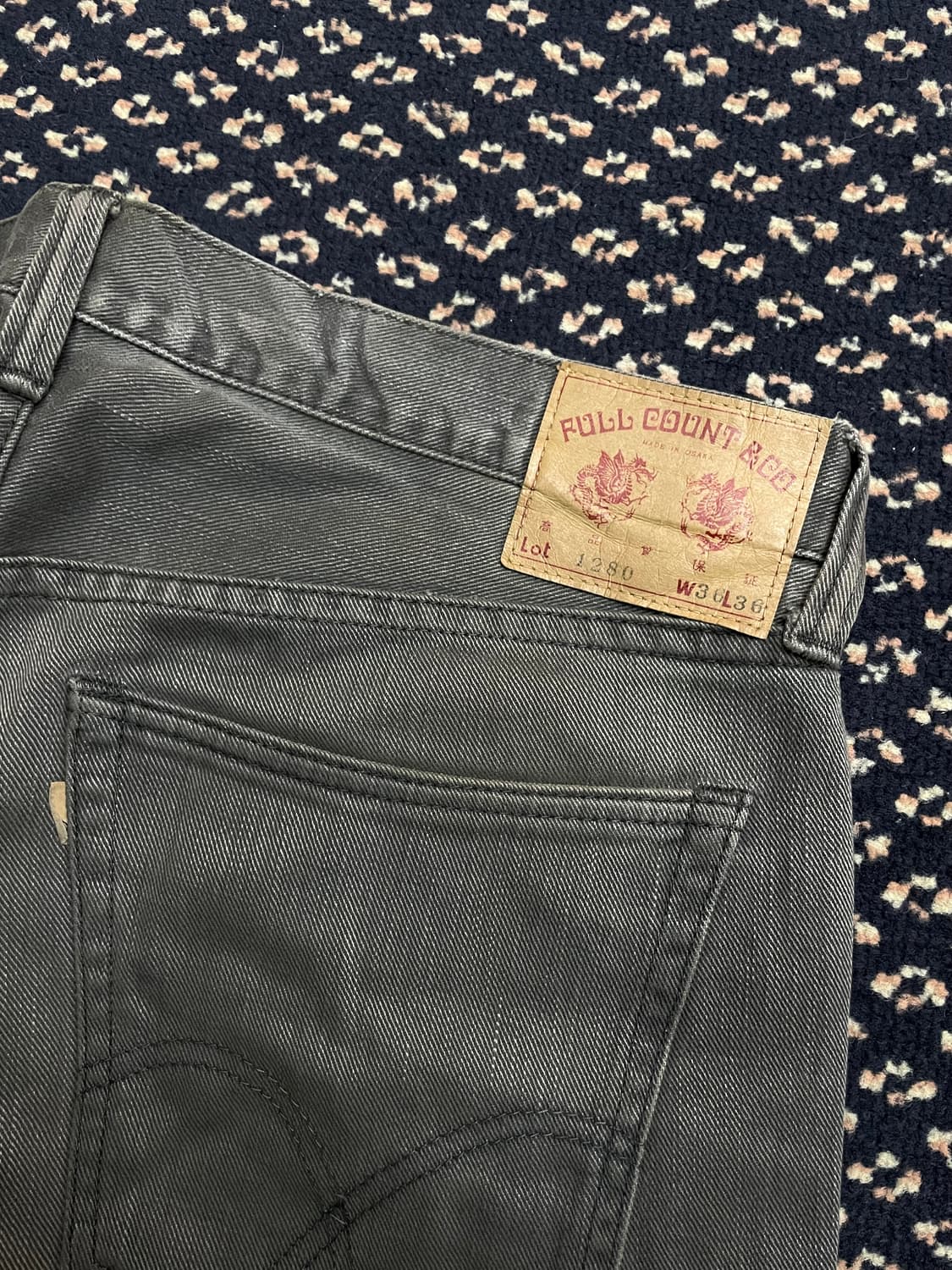 풀카운트 1280 그레이 데님팬츠 상품이미지8