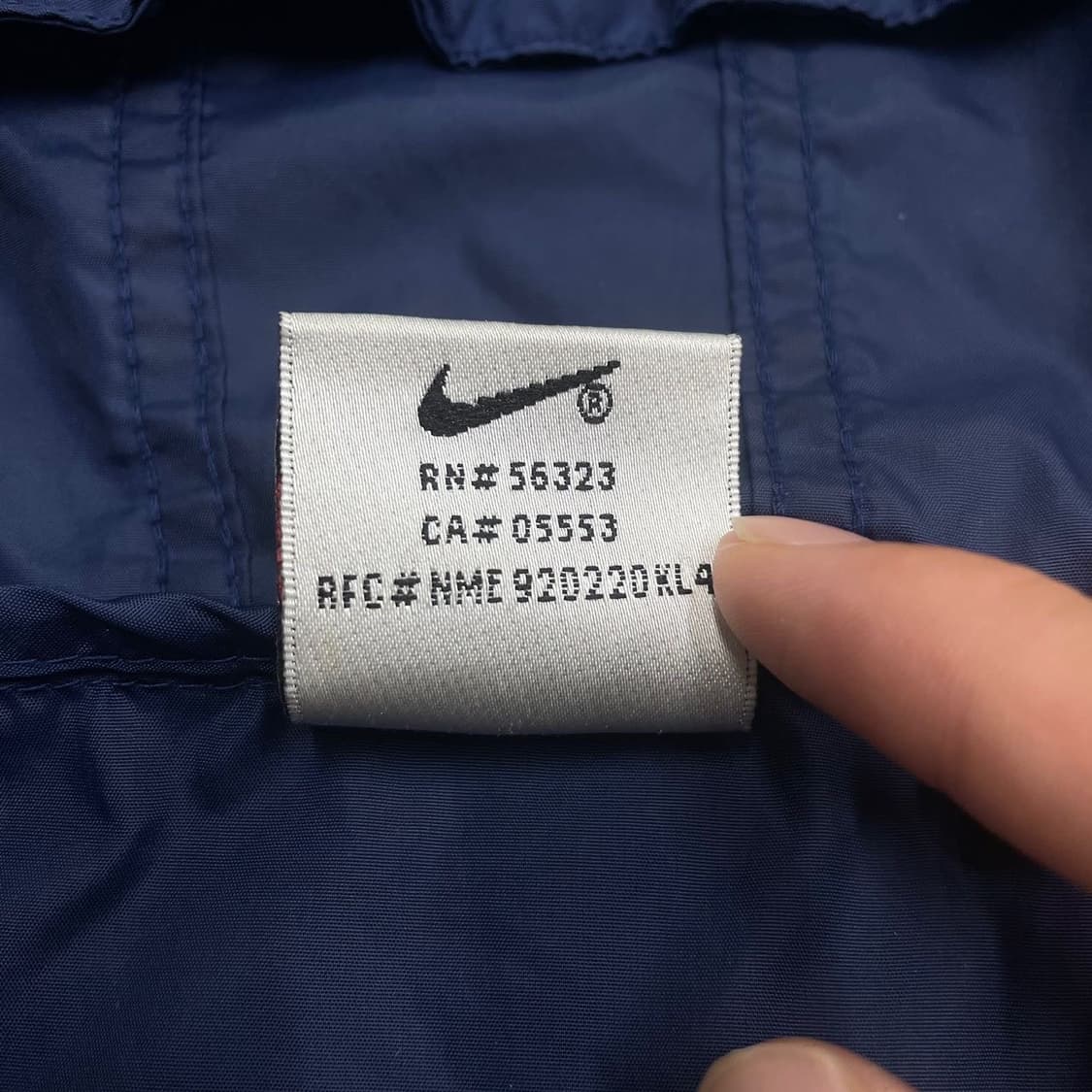 Nike 00,s  나이키 빅 자수 스우시  포켓 아노 상품이미지5