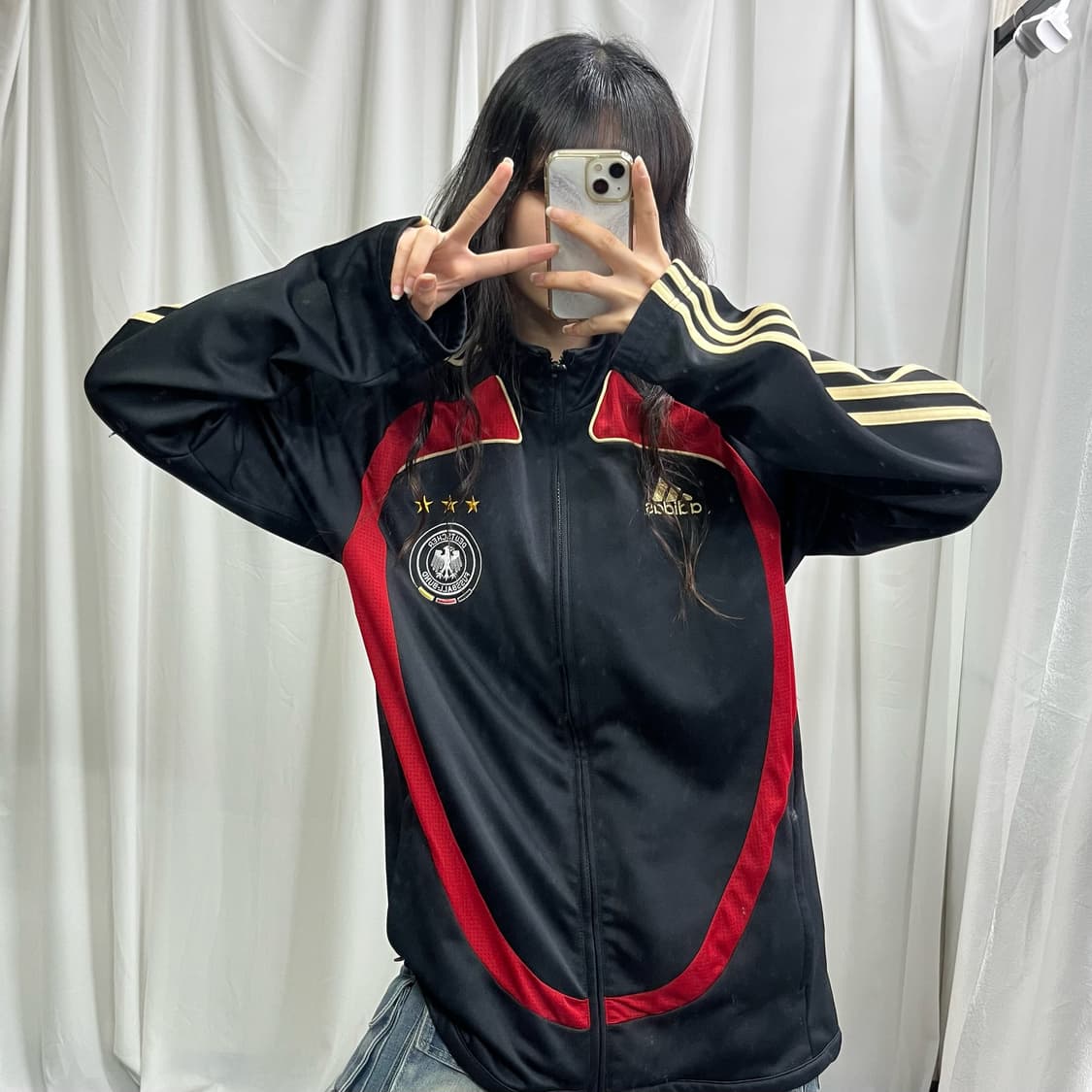 Adidas Black German Jersey 상품이미지2