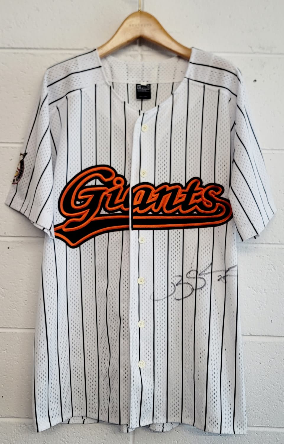 [105~슬림110] 네포스 롯데자이언츠 올드 홈 싸인 유니폼 판매 상품이미지1