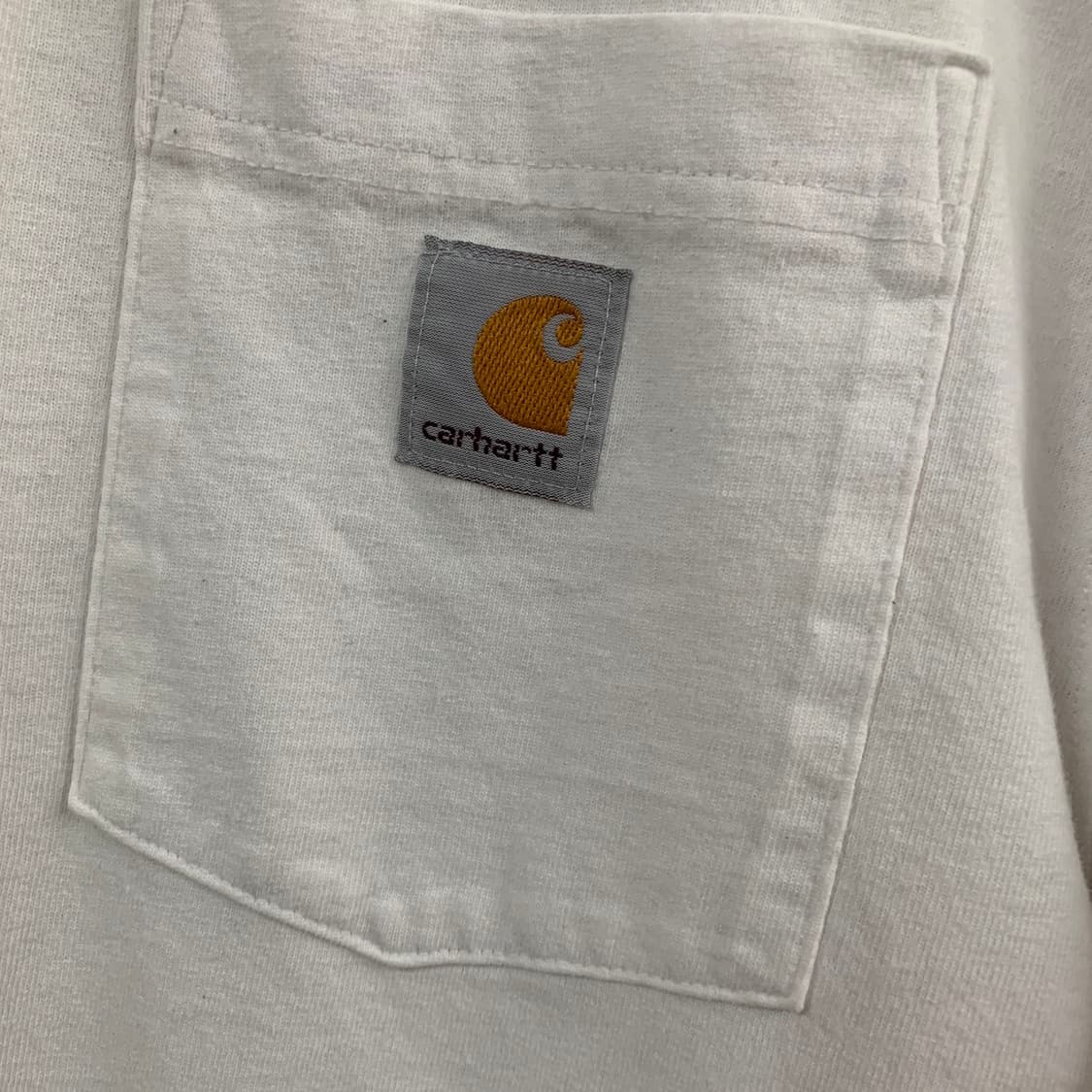 S 칼하트 CARHARTT K87 오리지널핏 포켓 반팔티 상품이미지3