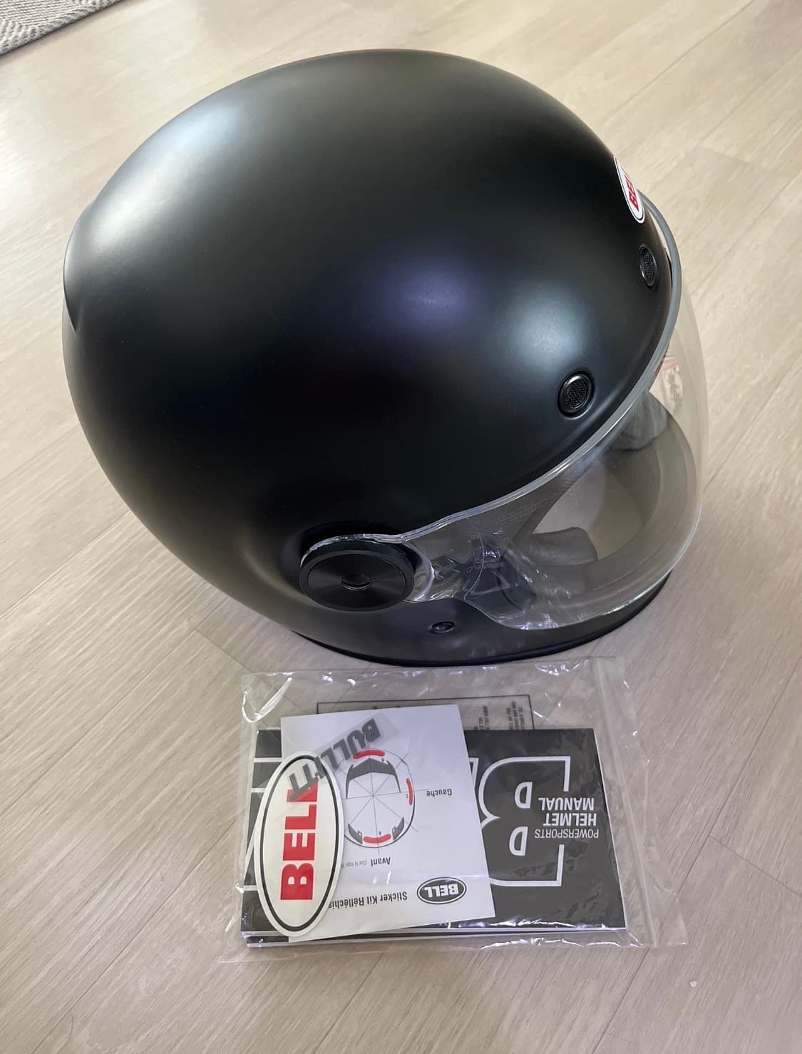 벨 불릿 솔리드 무광 블랙 S 새상품 상품이미지2