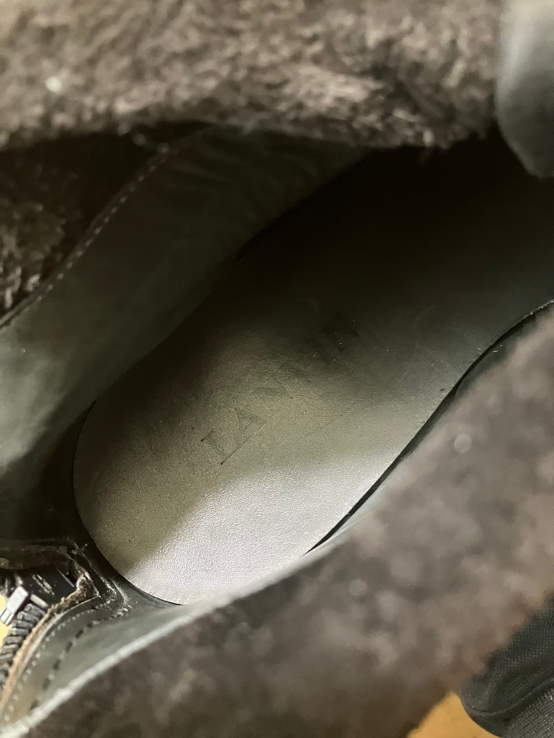 Lanvin 00s 랑방 레이어드 롱 더블 지퍼 부츠 9 (270) 상품이미지7