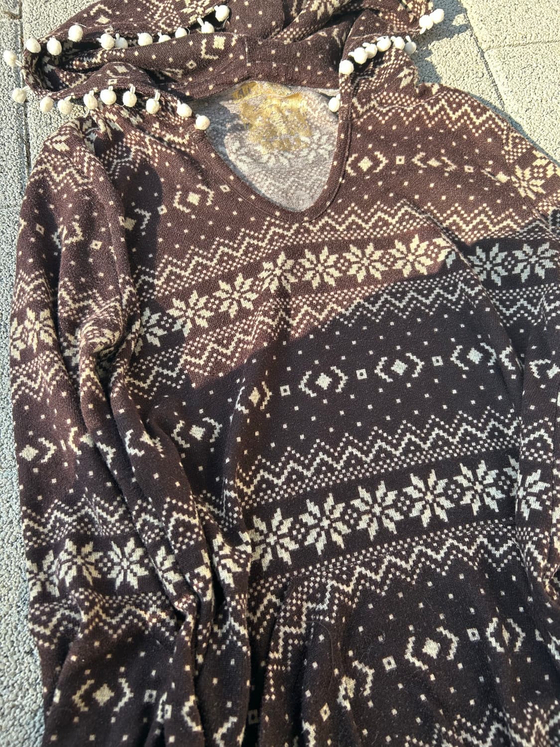 *rare* 2000s 리즈리사돌 노르딕 폼폼 후드 상품이미지2