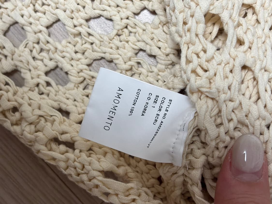 아모멘토 그물 나시 상품이미지4