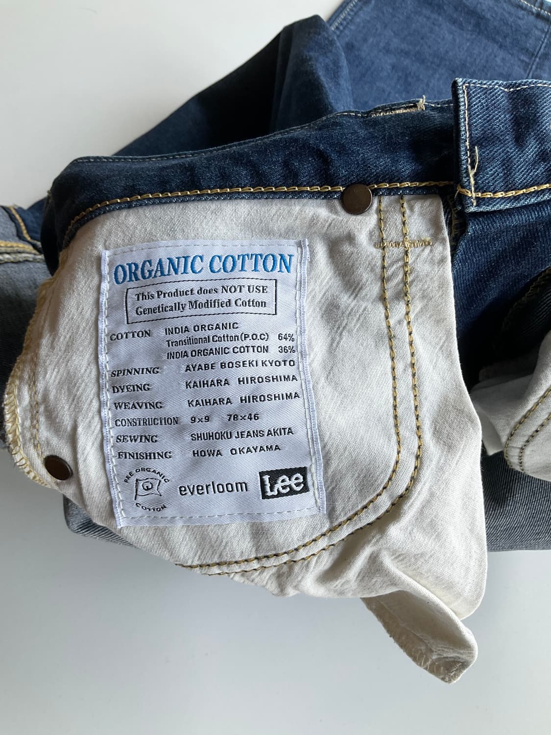 Lee 데님 women s (organic cotton) 상품이미지2