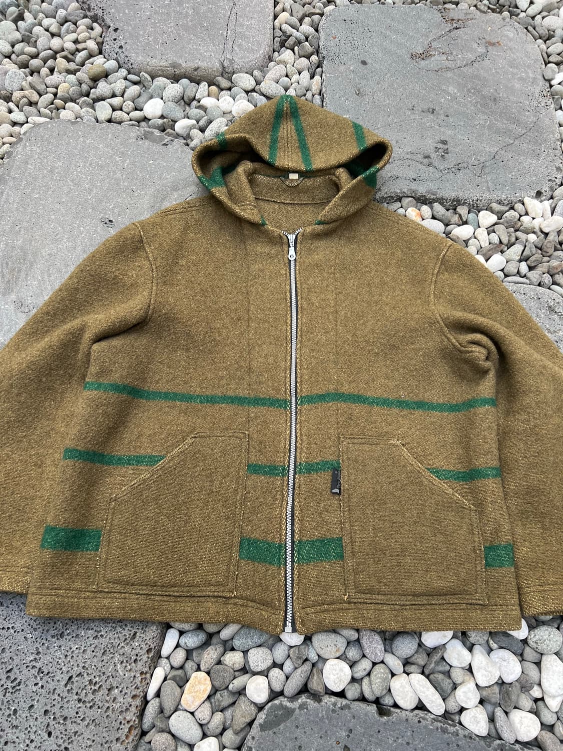 SLOW STONE MILITARY BLANKET 빈티지 울블랭킷자켓 상품이미지4