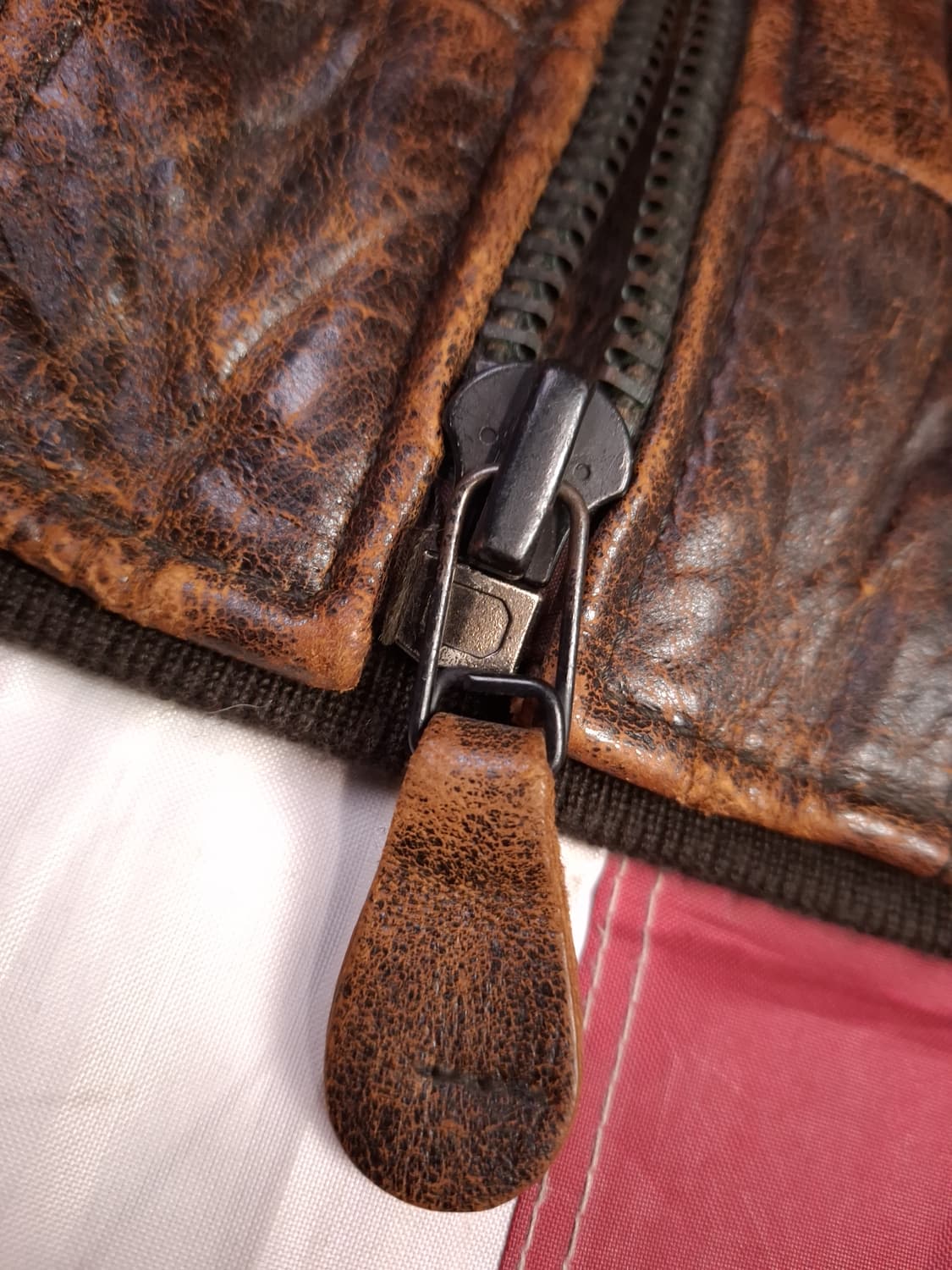 오리지날 아비렉스 미해군 G-2 리얼레더 항공자켓 상품이미지4