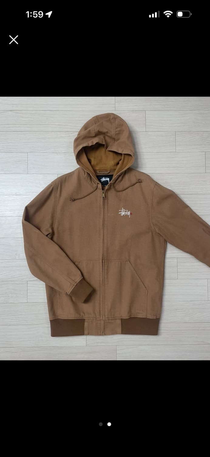 스투시 후드집업 M 상품이미지2