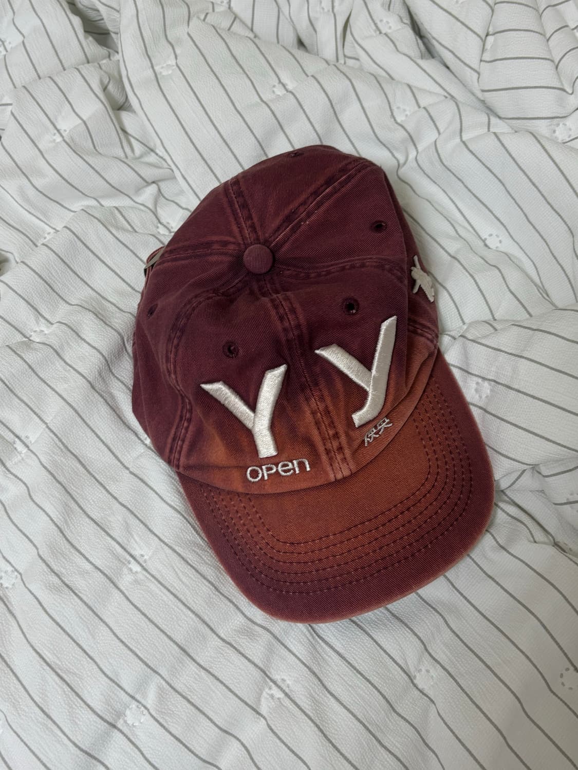 (새상품)오픈와이와이 openyy GRADIENT BALL CAP 모자  상품이미지2