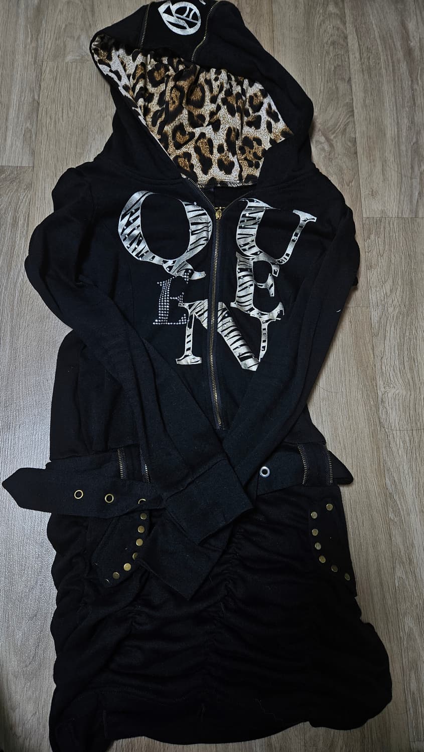 호피 갸루 점프 수트 상품이미지2