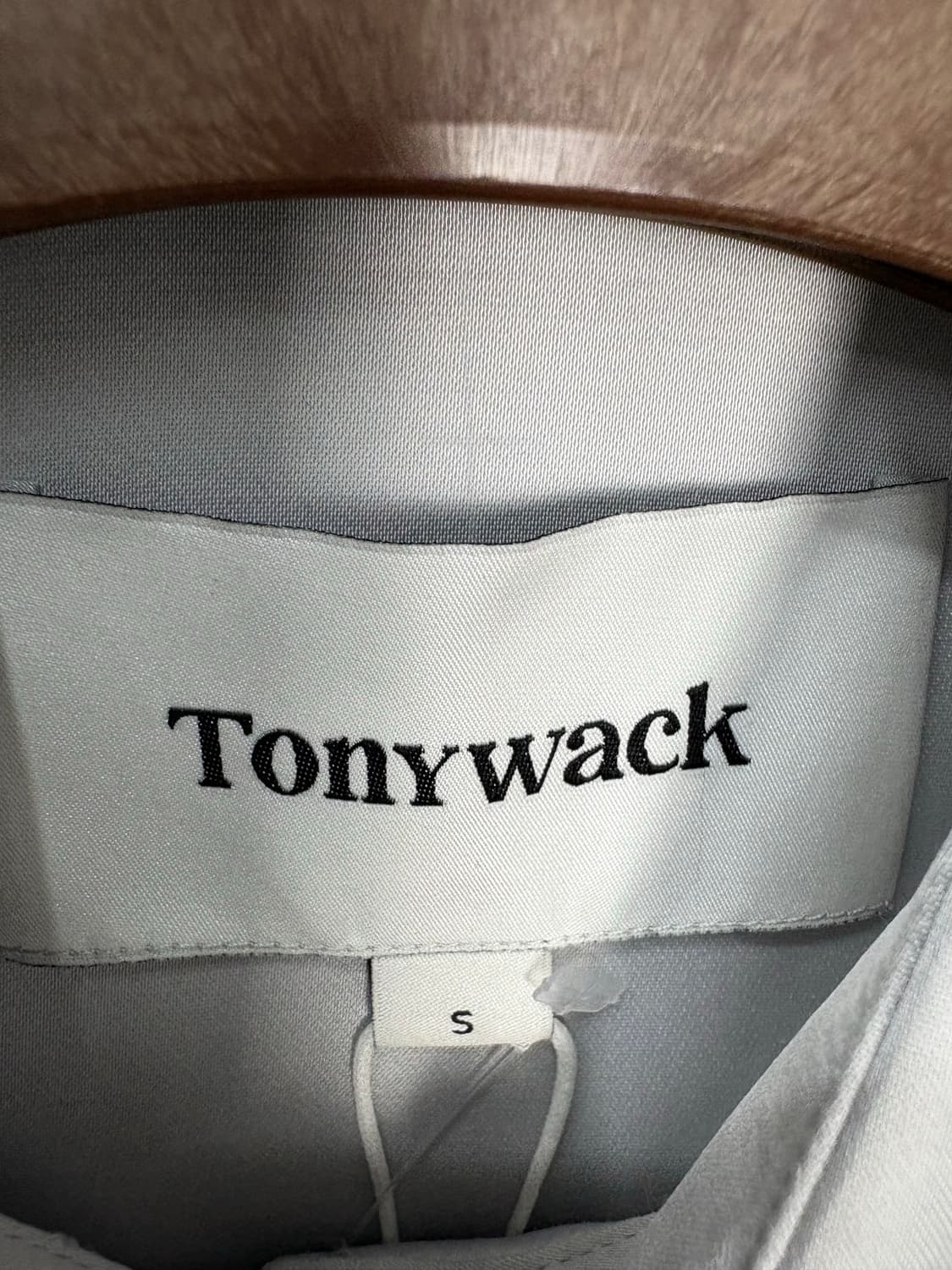 토니웩 버튼다운 실버새틴 셔츠 블라우스 A3481 상품이미지7