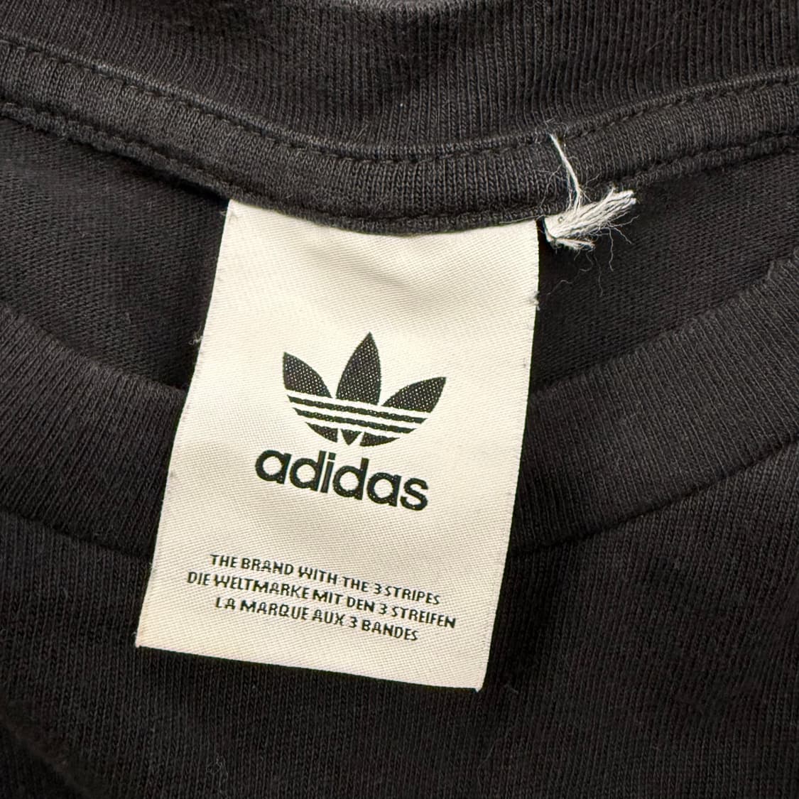 아디다스 블랙 백로고 롱슬리브리스 상품이미지5