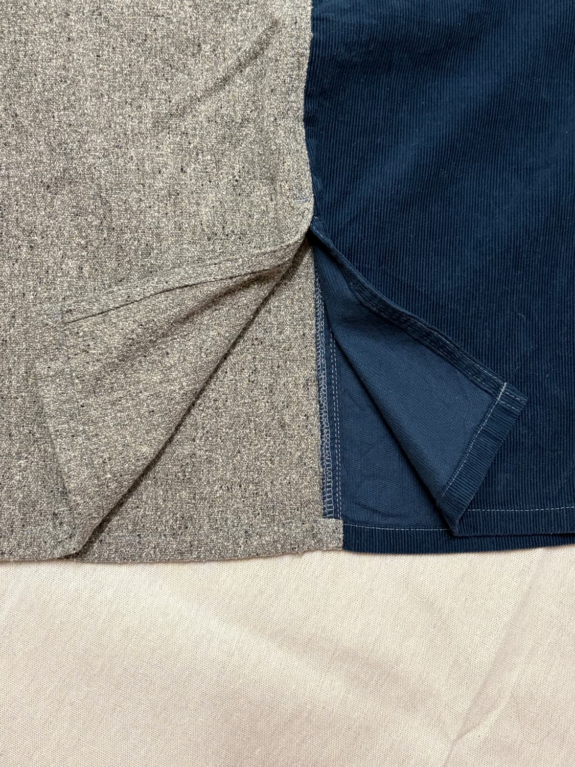 [일본빈티지] 코듀로이 헤링본 미디 스커트 상품이미지7