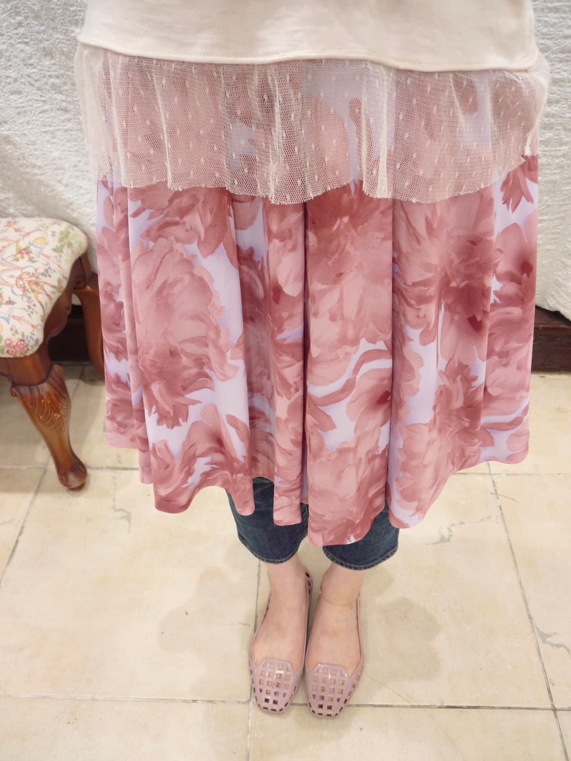 Floral lovely skirt 상품이미지3