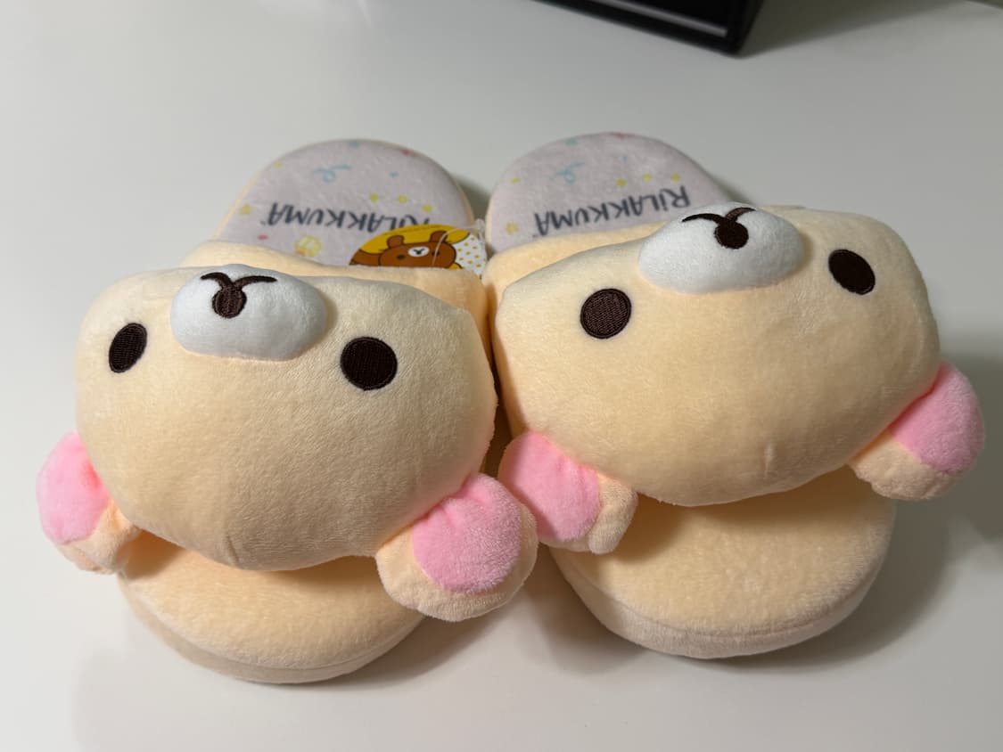 리락쿠마 코리락쿠마 룸슈즈 슬리퍼 상품이미지1
