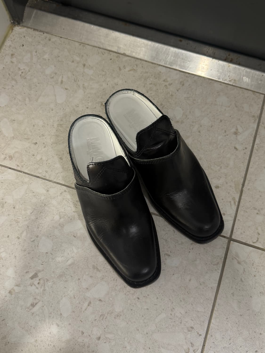 MM6 Maison Margiela 청키 힐 뮬 사이즈 36 상품이미지5