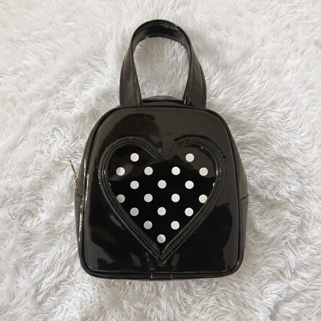 꼼데가르송 걸 도트 하트 토트백 상품이미지1