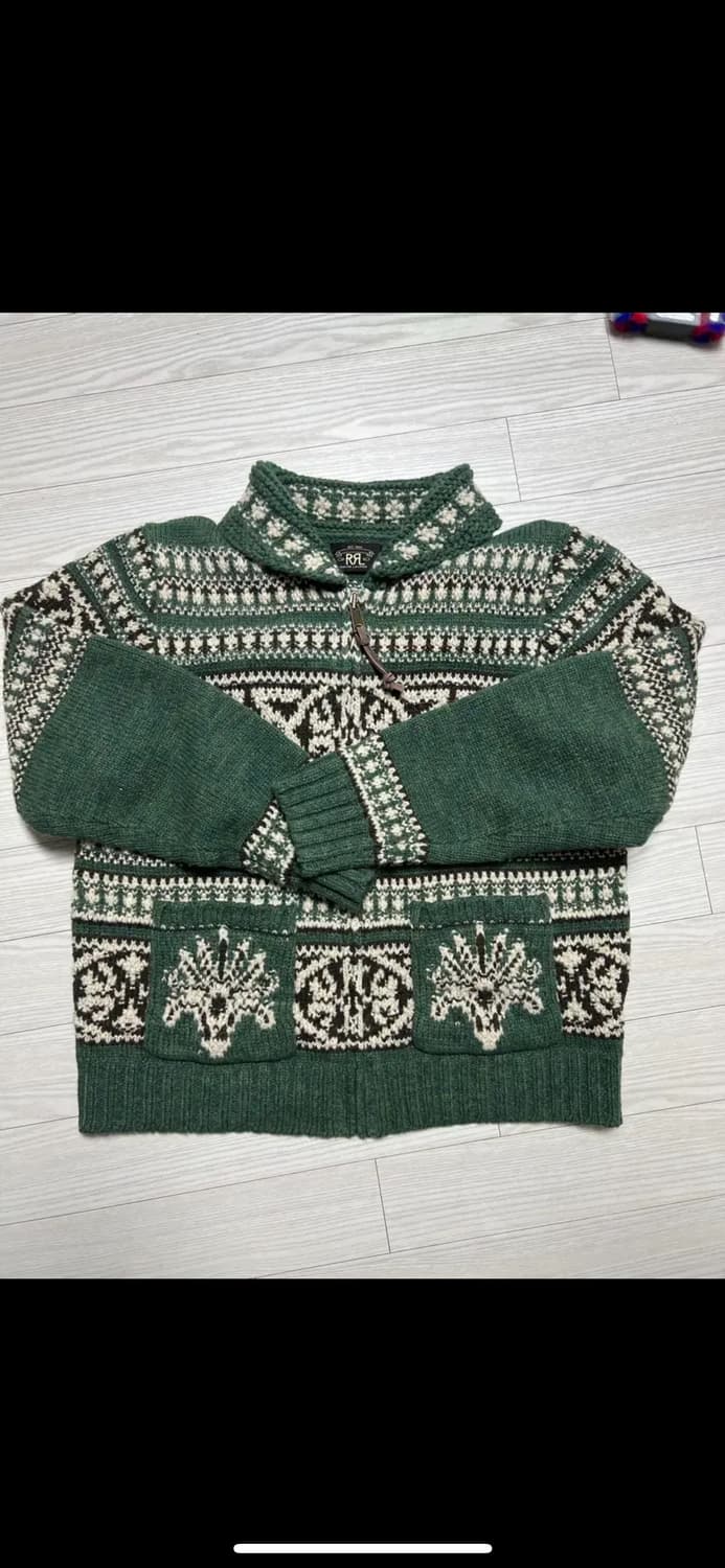 (명작) 더블알엘 집업 스웨터 가디건 RRL 상품이미지3