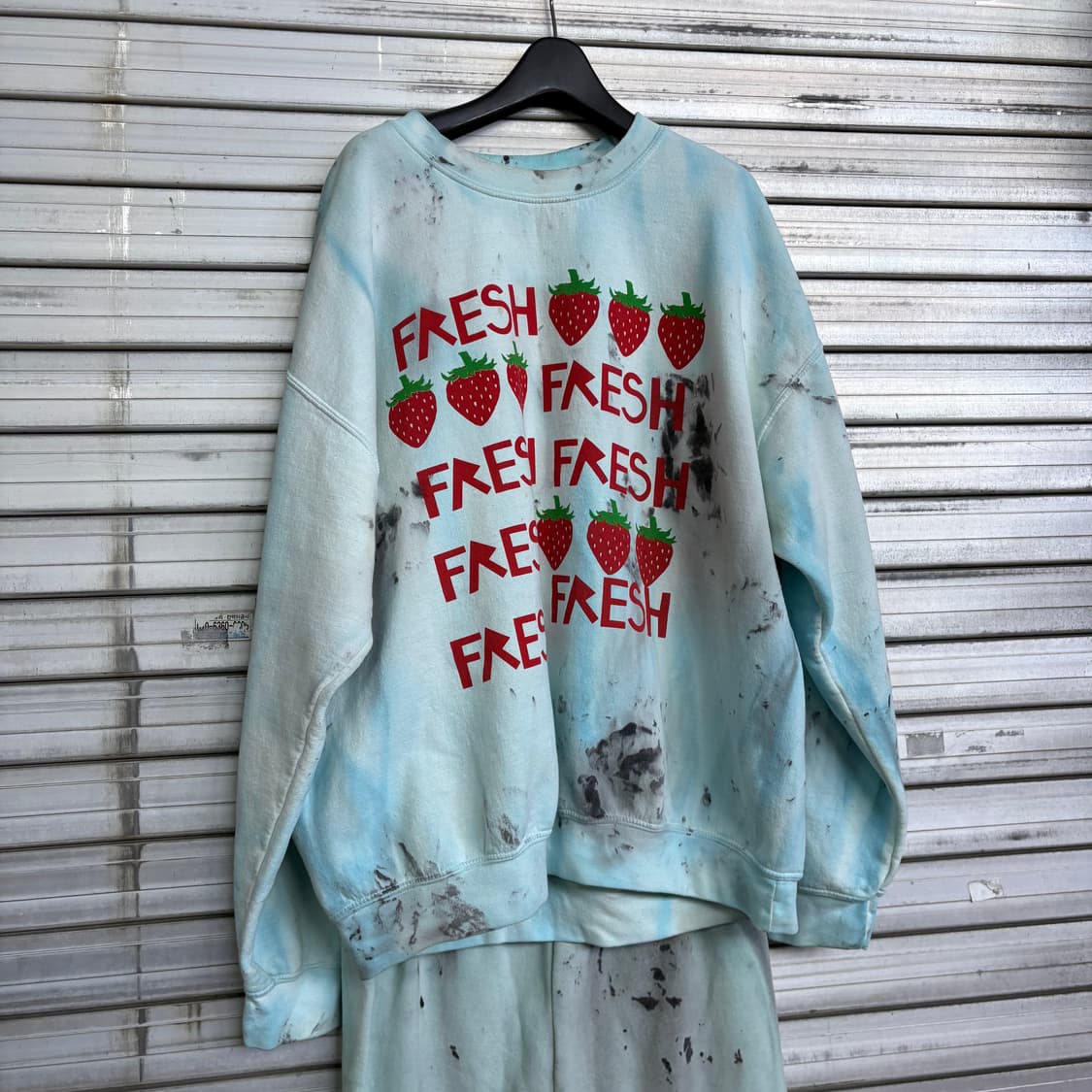 웨스트폴 더티 라이트 블루 베리 프레쉬 스웻셔츠 상품이미지2