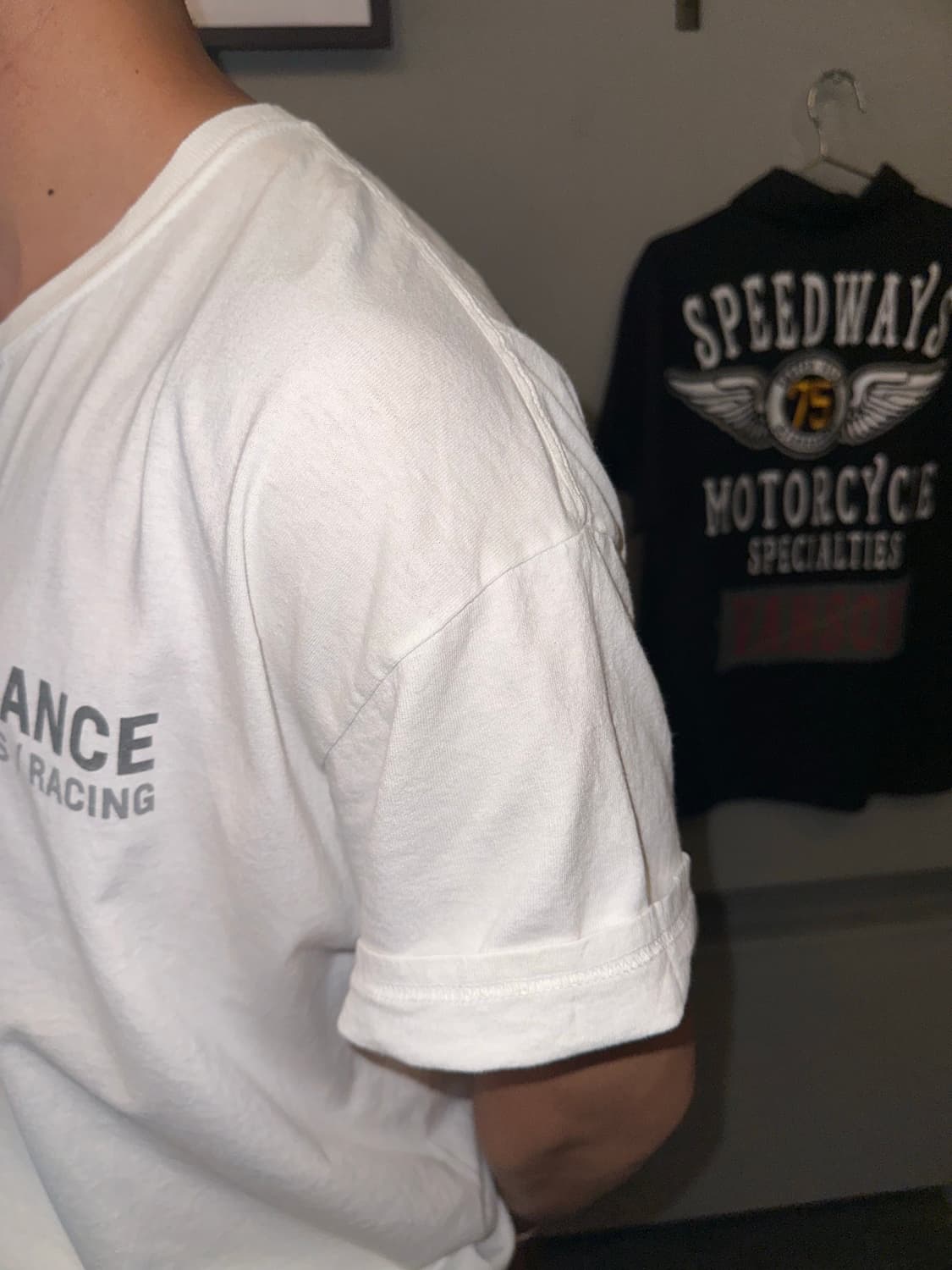 Chevrolet performance logo print T-shirt 상품이미지5