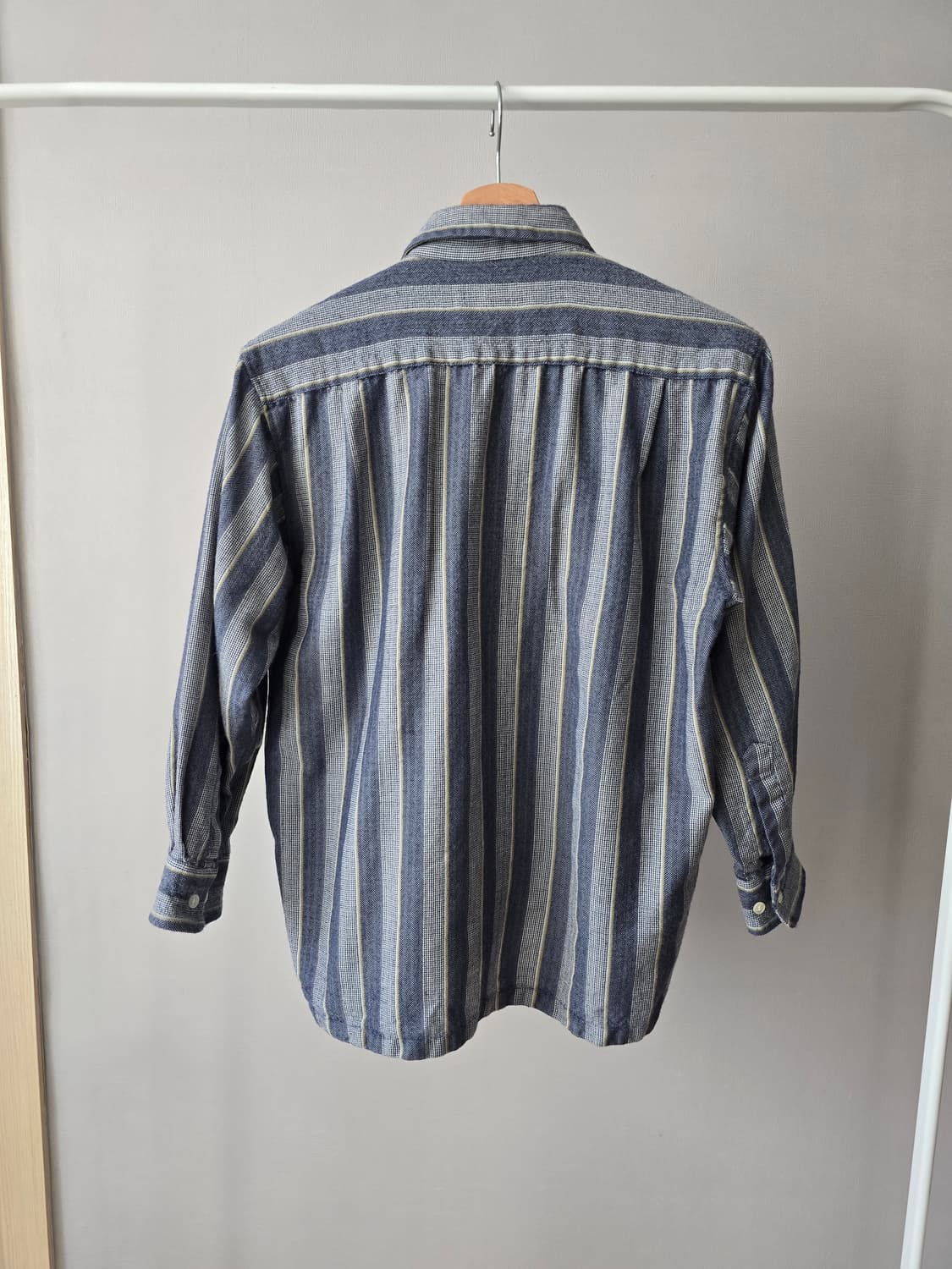 빈티지 울 스트라이프 셔츠 상품이미지6