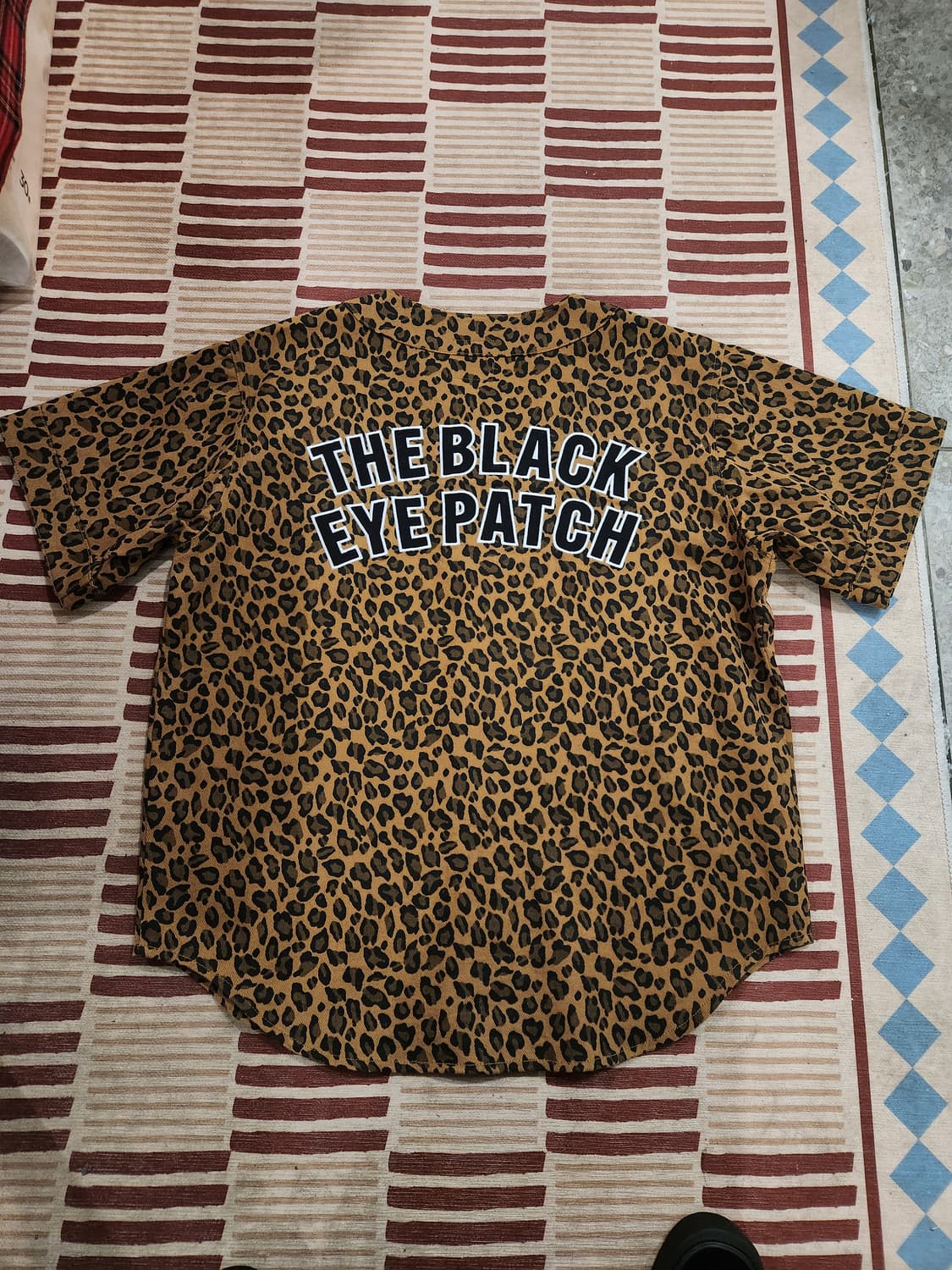 블랙아이패치 레오파드 베이스볼 셔츠 (L) 상품이미지4