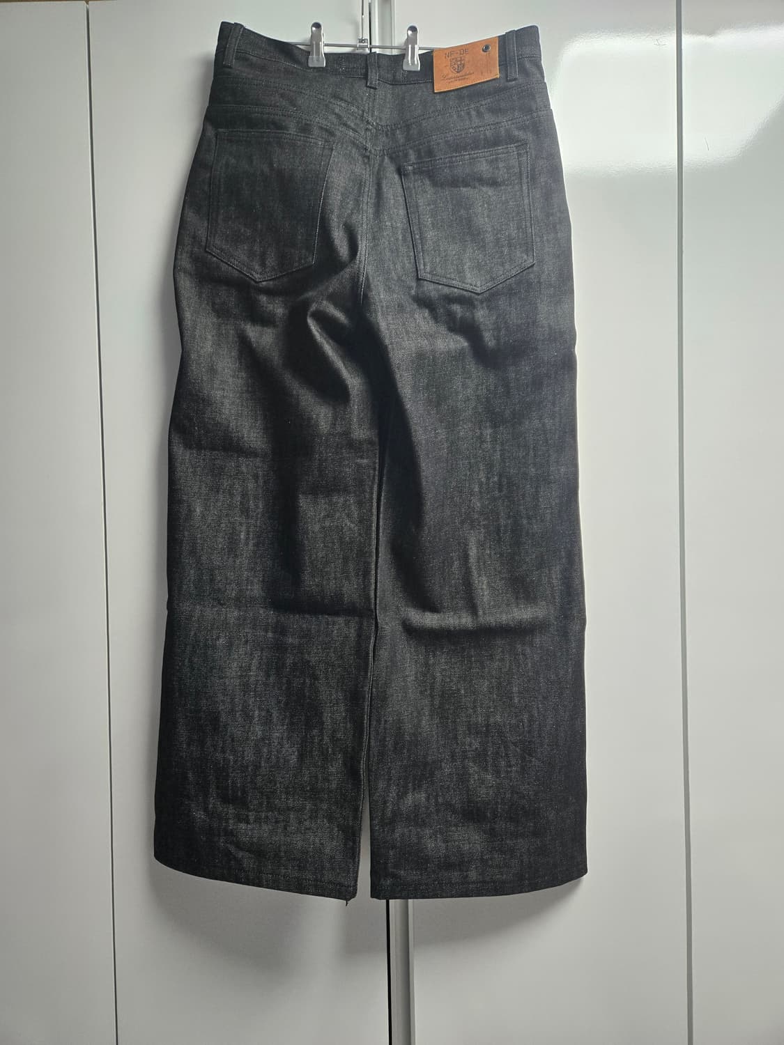 RAW DENIM JAPANESE LOOSE FIT BLACK 상품이미지3