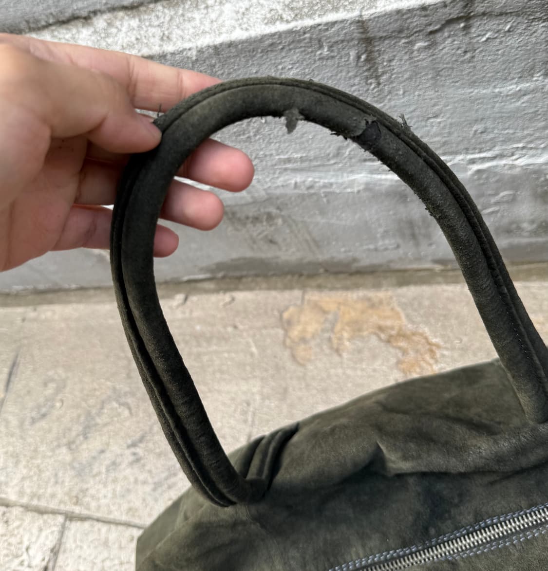 마틴 마르지엘라 아카이브 빈티지 레더 보스턴 백 상품이미지8