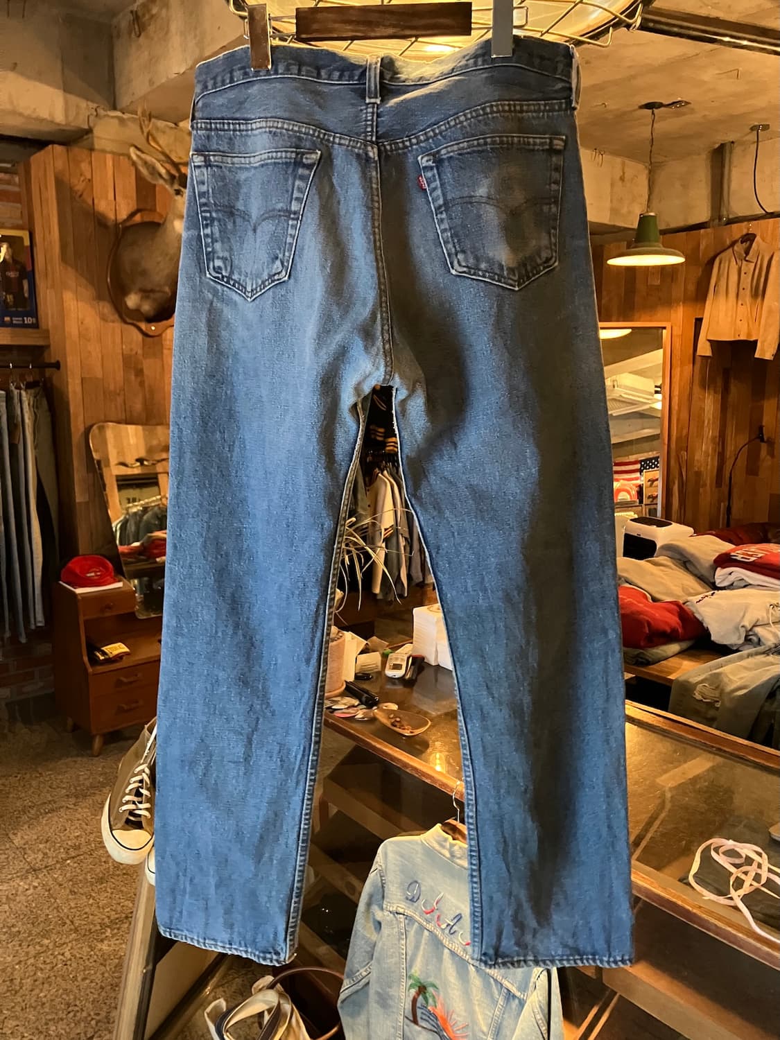 80s USA Leivs 501 Denim Pants 상품이미지5