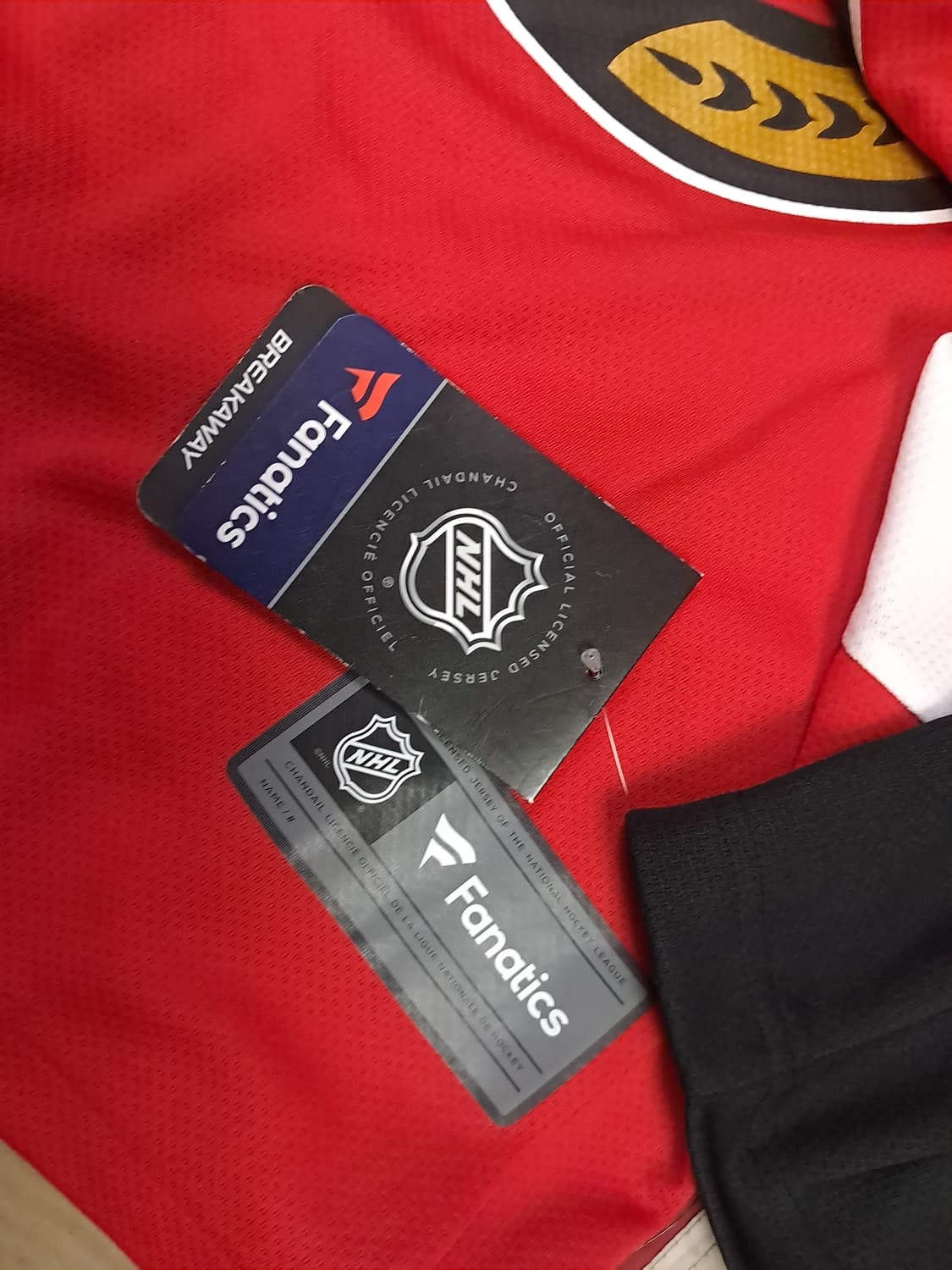 택새제품 오리지날 NHL X 파나틱스  하키져지 상품이미지5