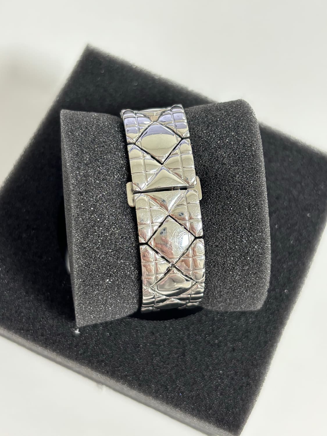 디올 까나쥬 여성 실버 손목시계 상품이미지2