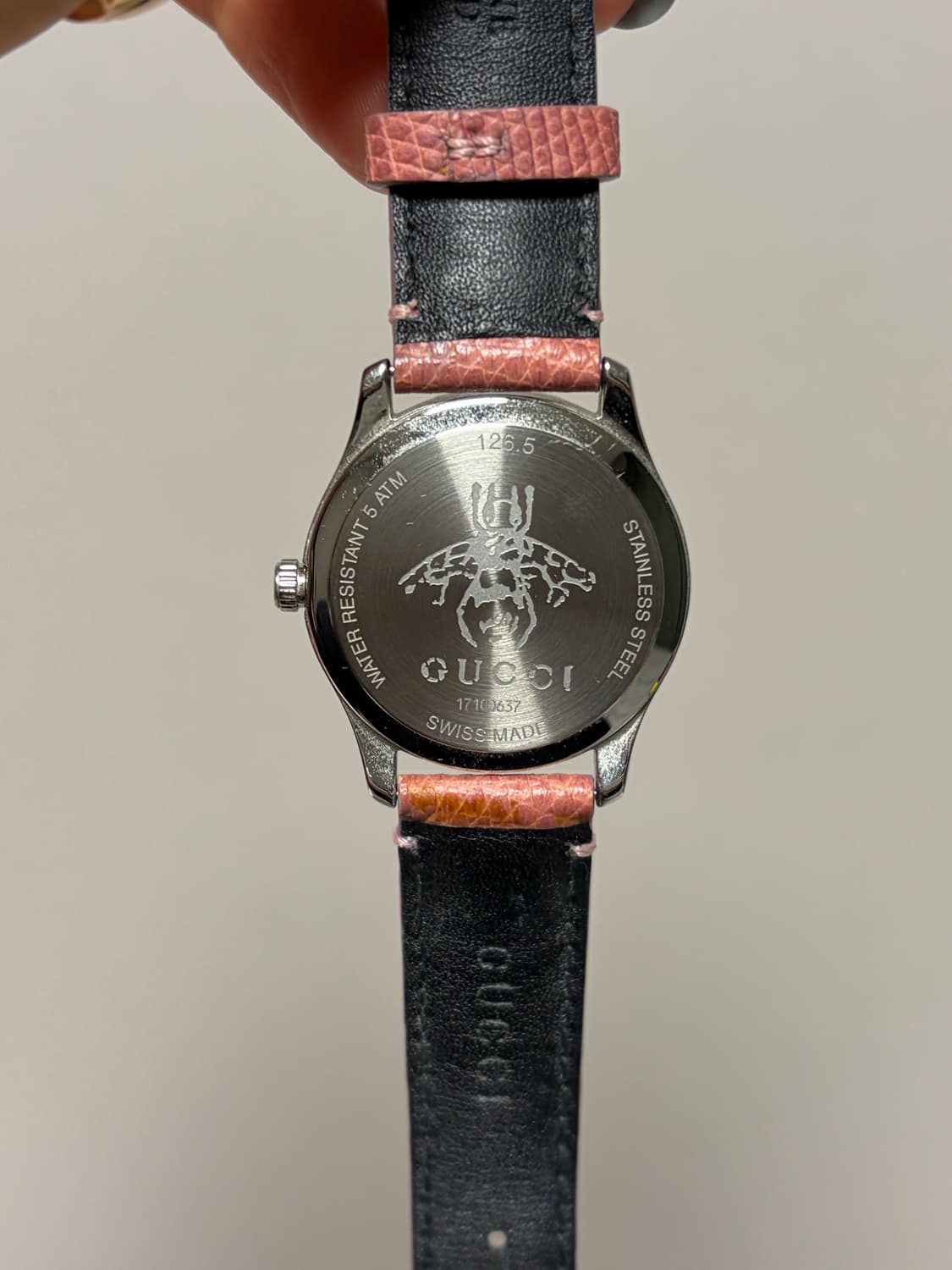 구찌 핑크시계 상품이미지5