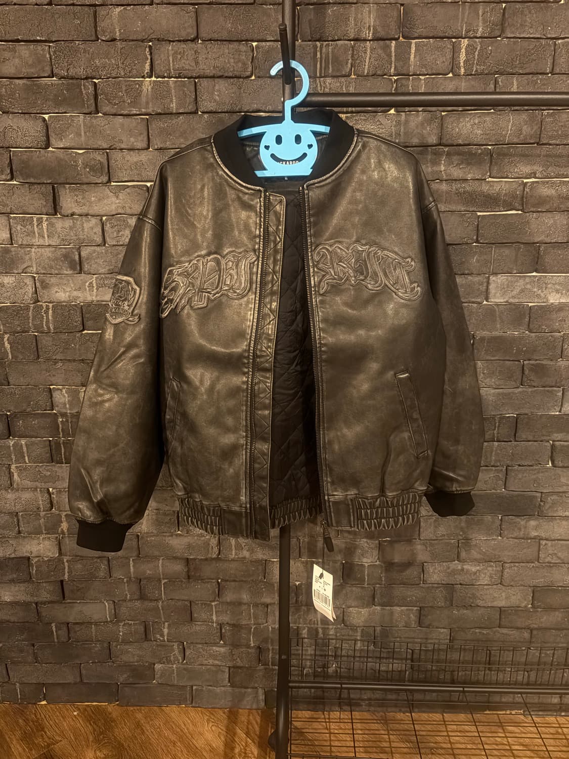 [새상품/XL] 버커루 가죽 항공점퍼 상품이미지1