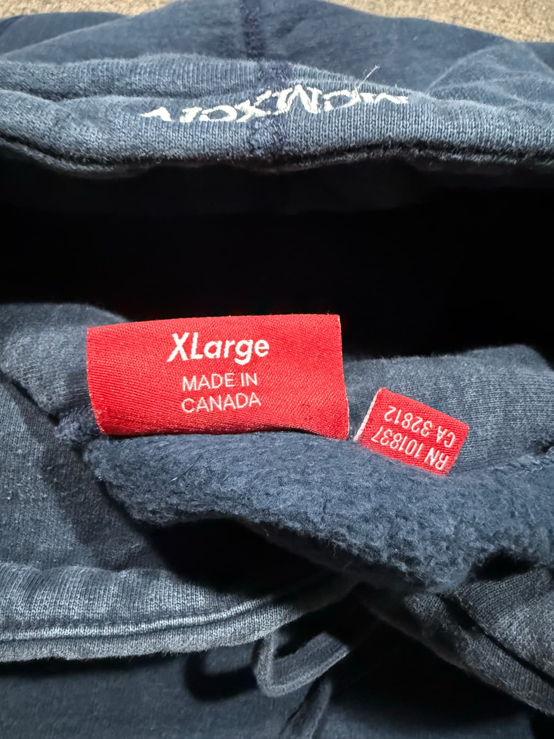 Supreme 슈프림 셔닐 스크립트 후드티 상품이미지4