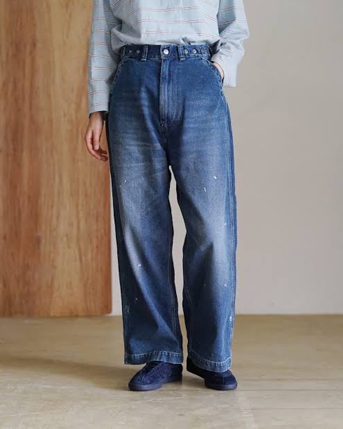 오디너리핏츠 벨 팬츠 데님 상품이미지5