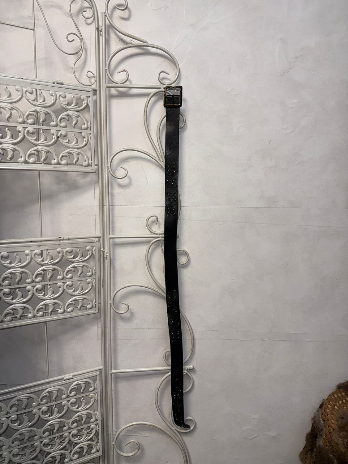 Anna Sui black oriental buckle belt 상품이미지4