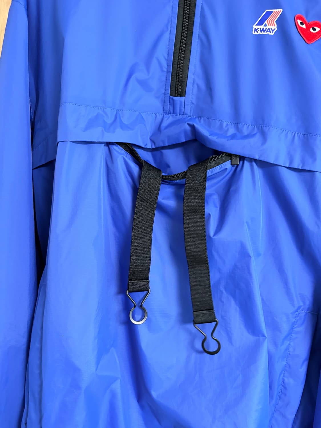 K-Way 꼼데가르송 아노락 XL Blue 상품이미지2